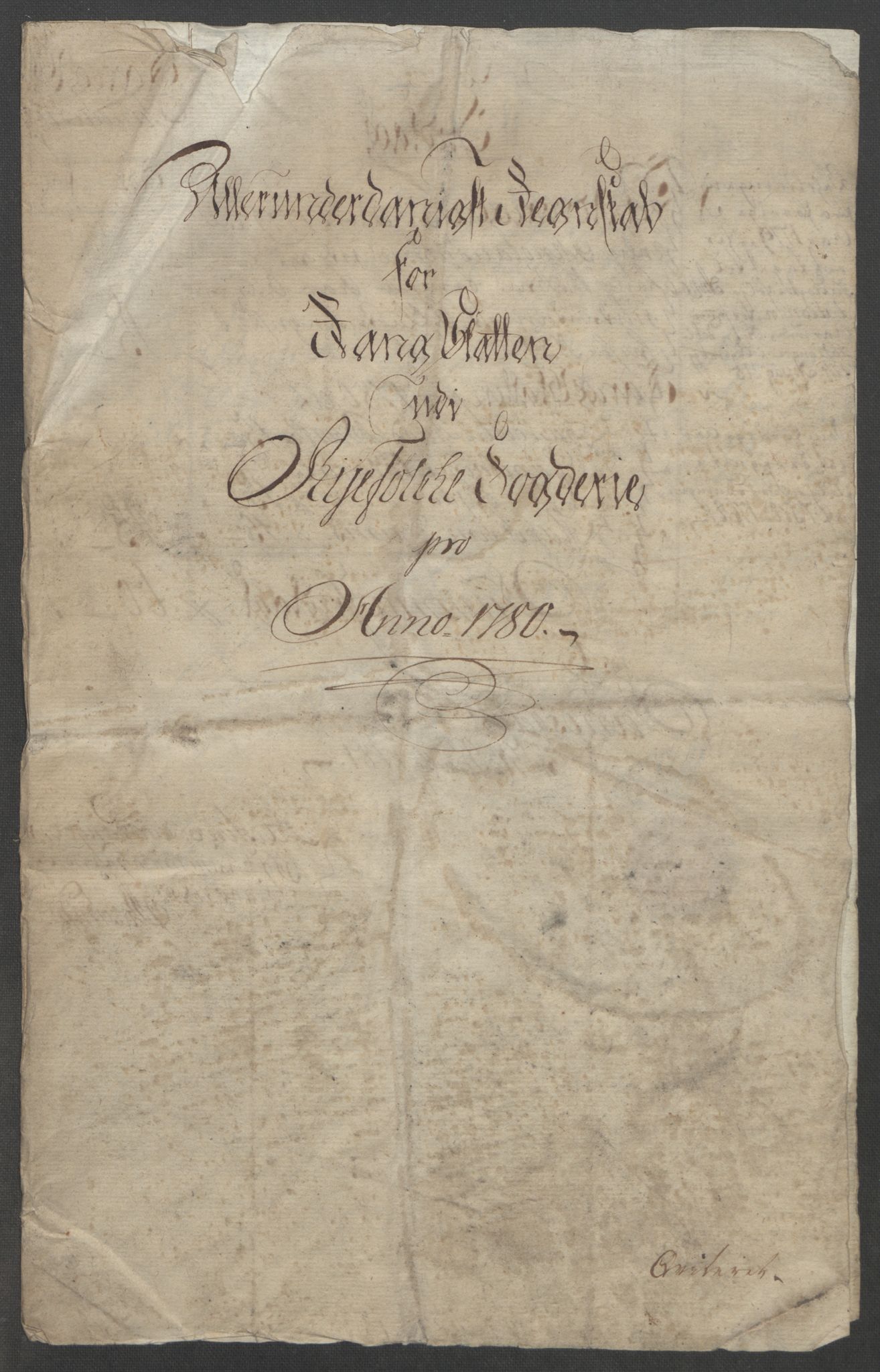 Rentekammeret inntil 1814, Reviderte regnskaper, Fogderegnskap, RA/EA-4092/R47/L2972: Ekstraskatten Ryfylke, 1762-1780, p. 629
