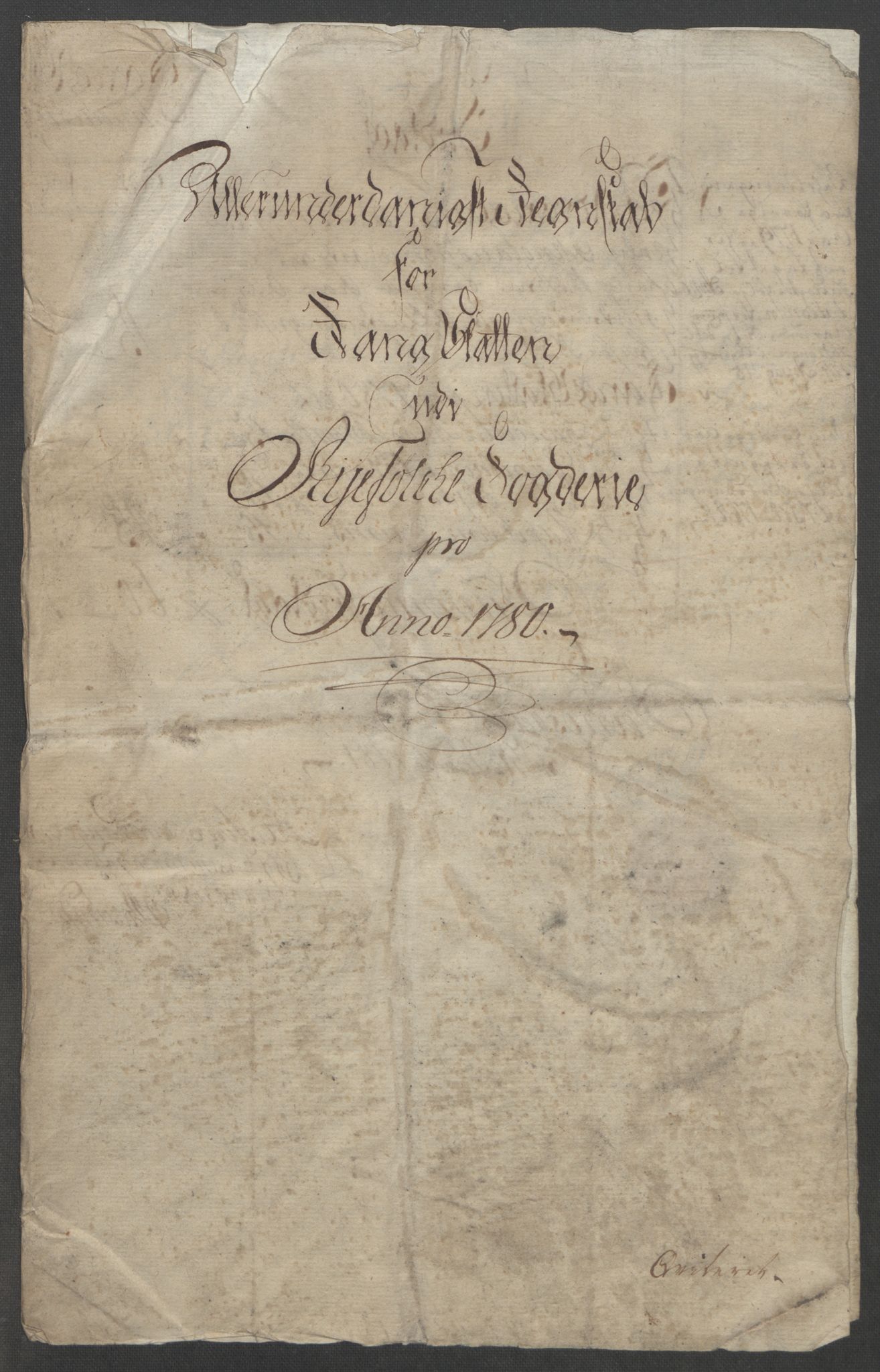 Rentekammeret inntil 1814, Reviderte regnskaper, Fogderegnskap, AV/RA-EA-4092/R47/L2972: Ekstraskatten Ryfylke, 1762-1780, p. 629