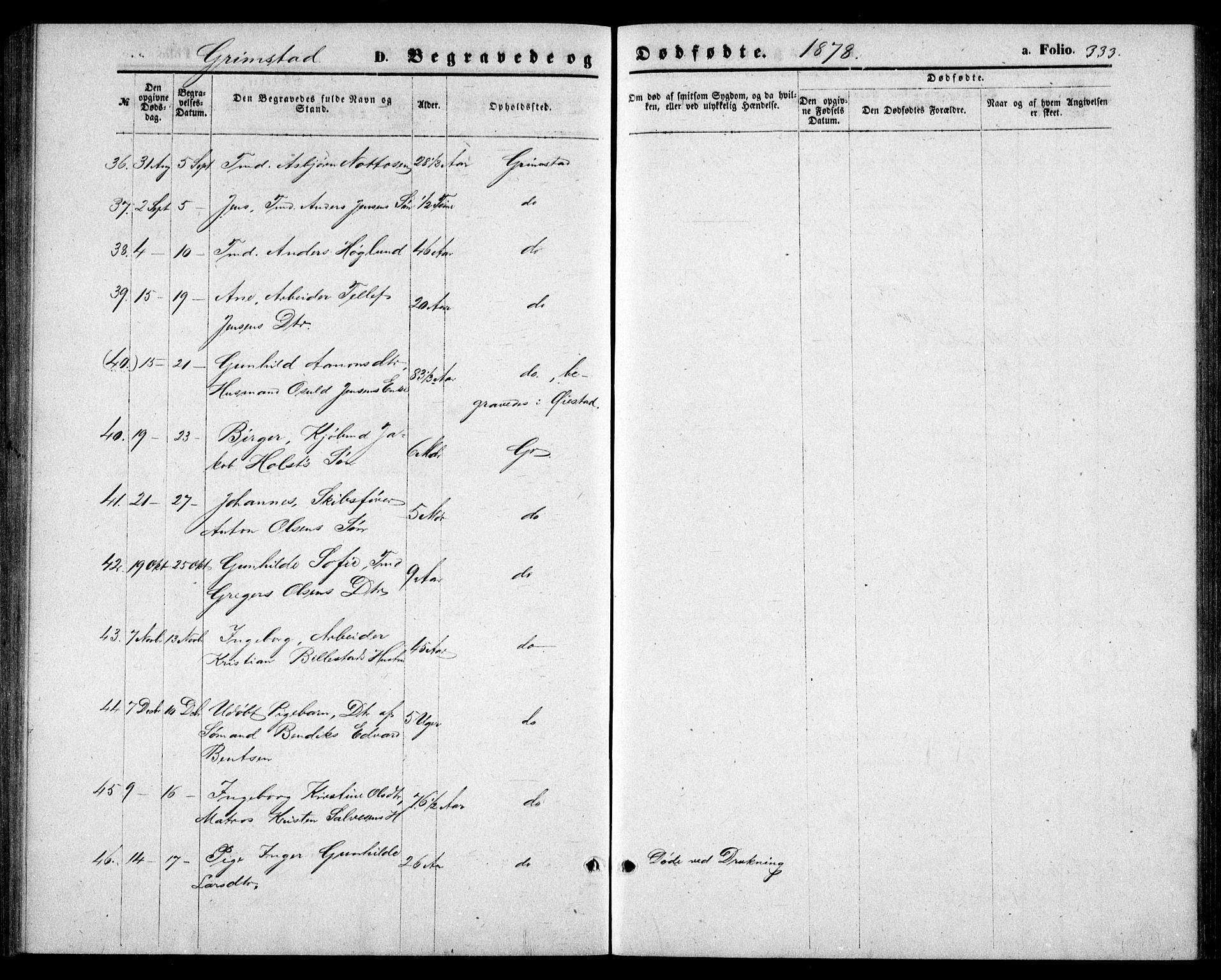 Fjære sokneprestkontor, AV/SAK-1111-0011/F/Fb/L0009: Parish register (copy) no. B 9, 1867-1870, p. 333