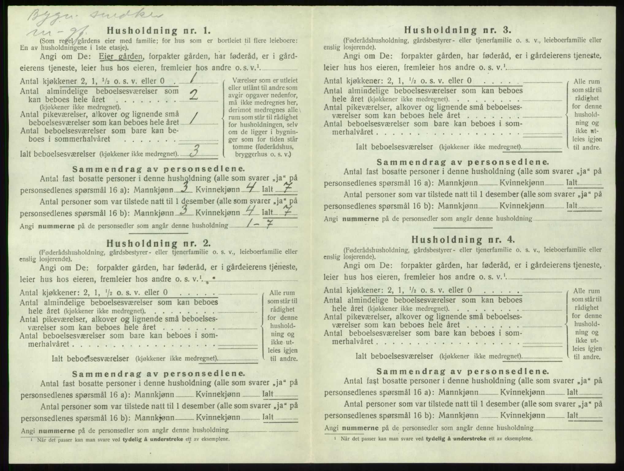 SAB, 1920 census for Sogndal, 1920, p. 216