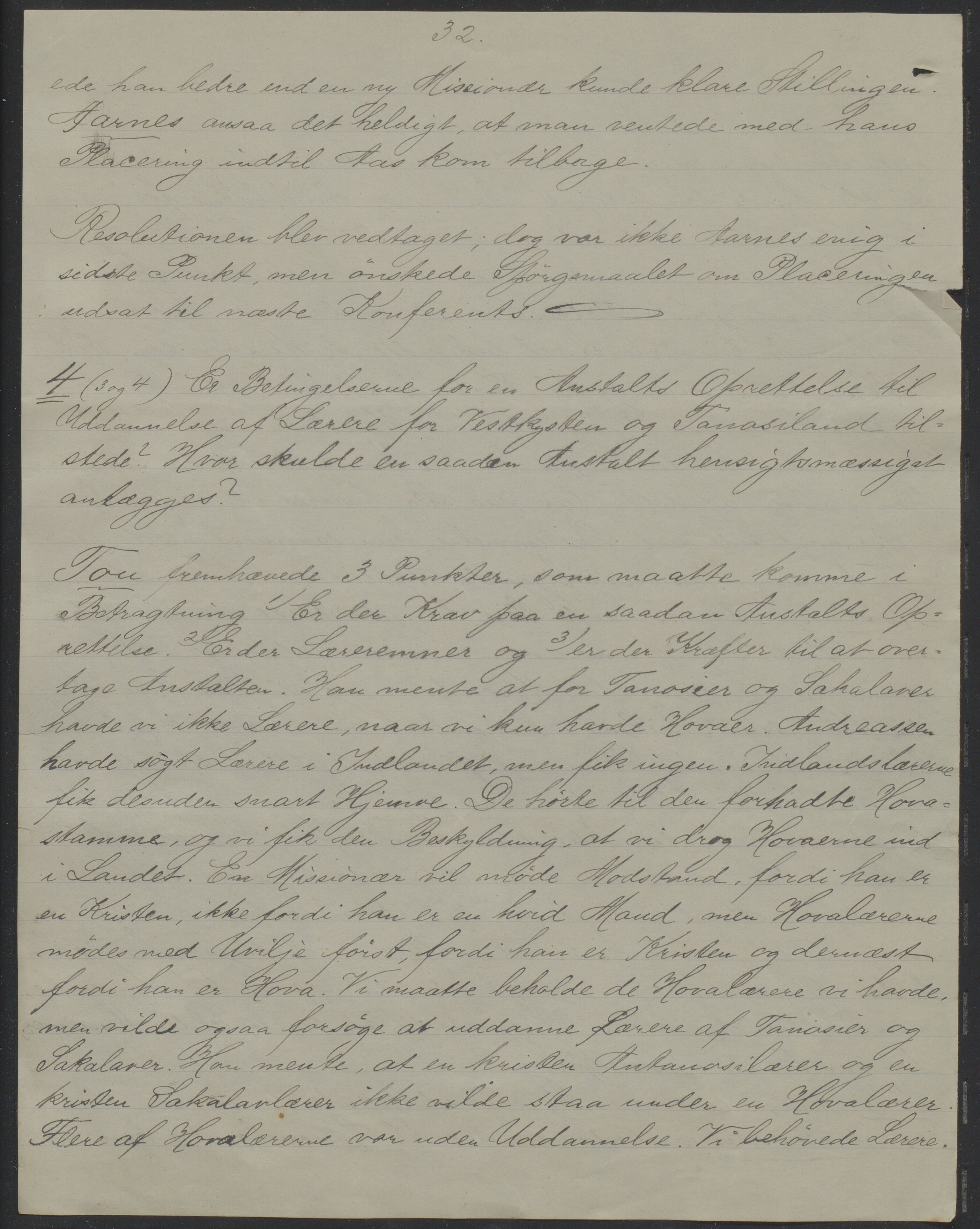 Det Norske Misjonsselskap - hovedadministrasjonen, VID/MA-A-1045/D/Da/Daa/L0039/0003: Konferansereferat og årsberetninger / Konferansereferat fra Vest-Madagaskar., 1892, p. 32