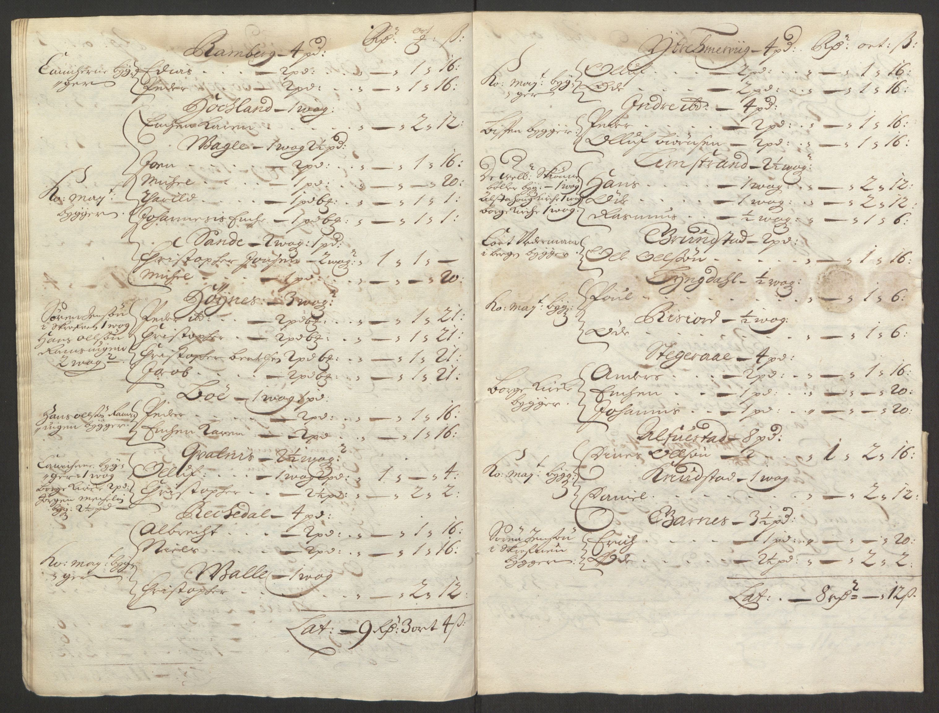 Rentekammeret inntil 1814, Reviderte regnskaper, Fogderegnskap, AV/RA-EA-4092/R67/L4675: Fogderegnskap Vesterålen, Andenes og Lofoten, 1691-1693, p. 236