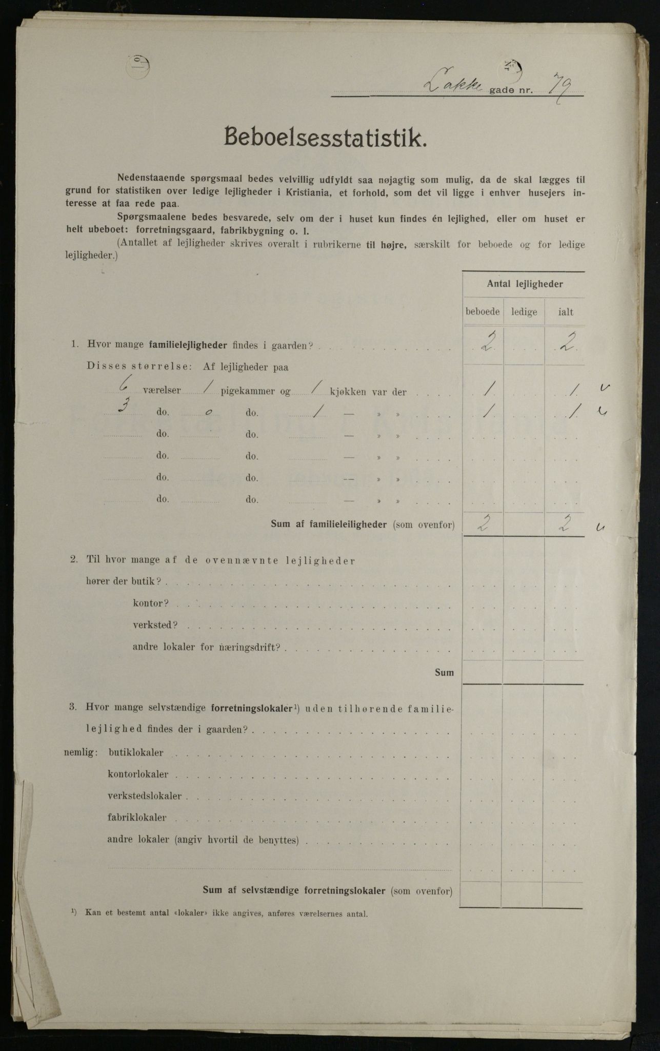 OBA, Municipal Census 1908 for Kristiania, 1908, p. 50492