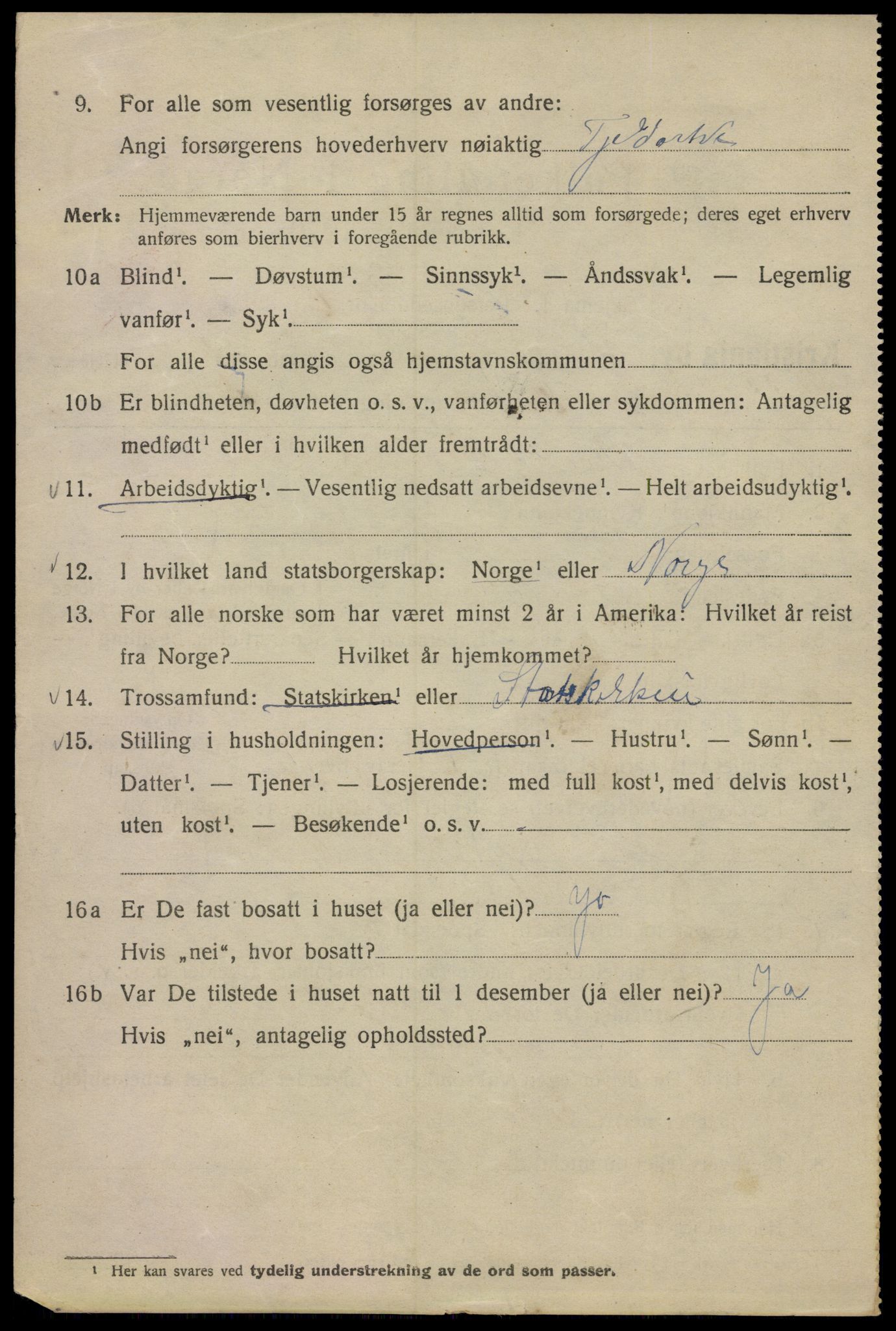 SAO, 1920 census for Kristiania, 1920, p. 353604