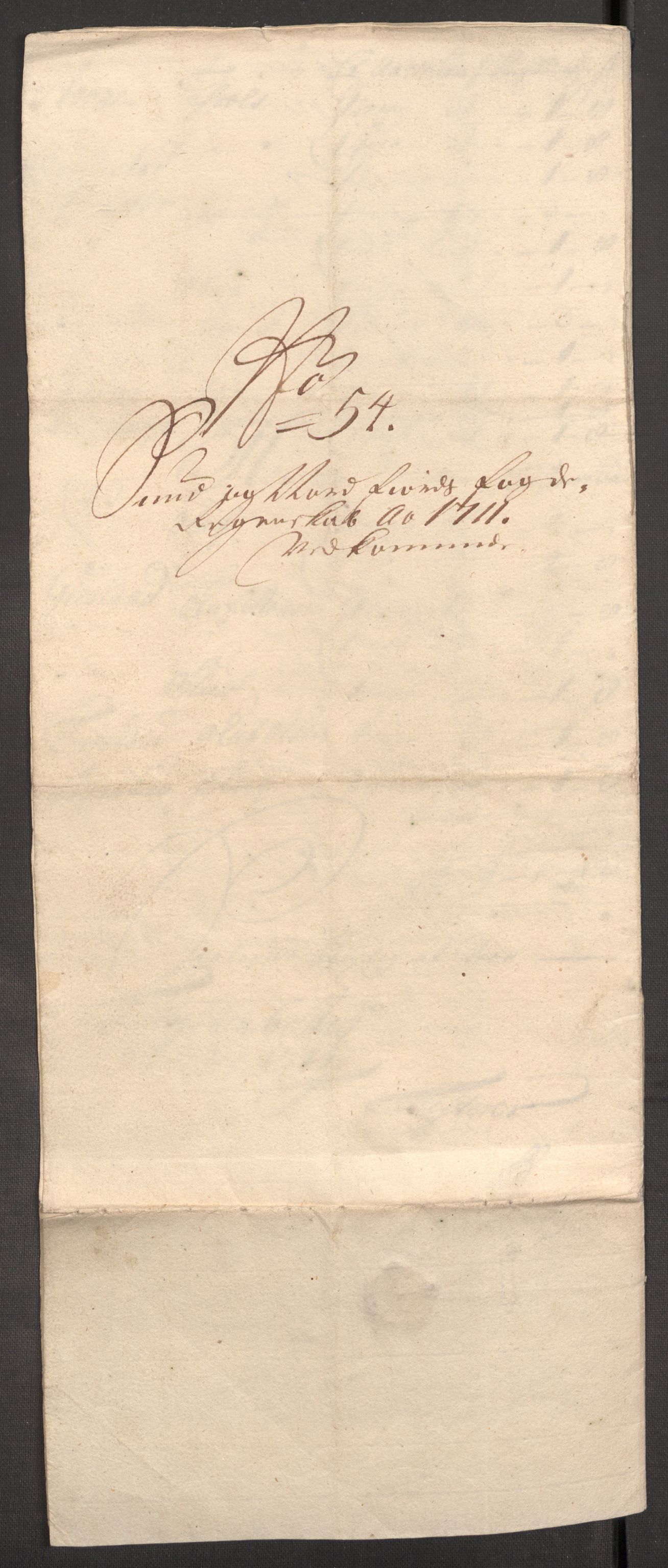 Rentekammeret inntil 1814, Reviderte regnskaper, Fogderegnskap, AV/RA-EA-4092/R53/L3434: Fogderegnskap Sunn- og Nordfjord, 1711, p. 163