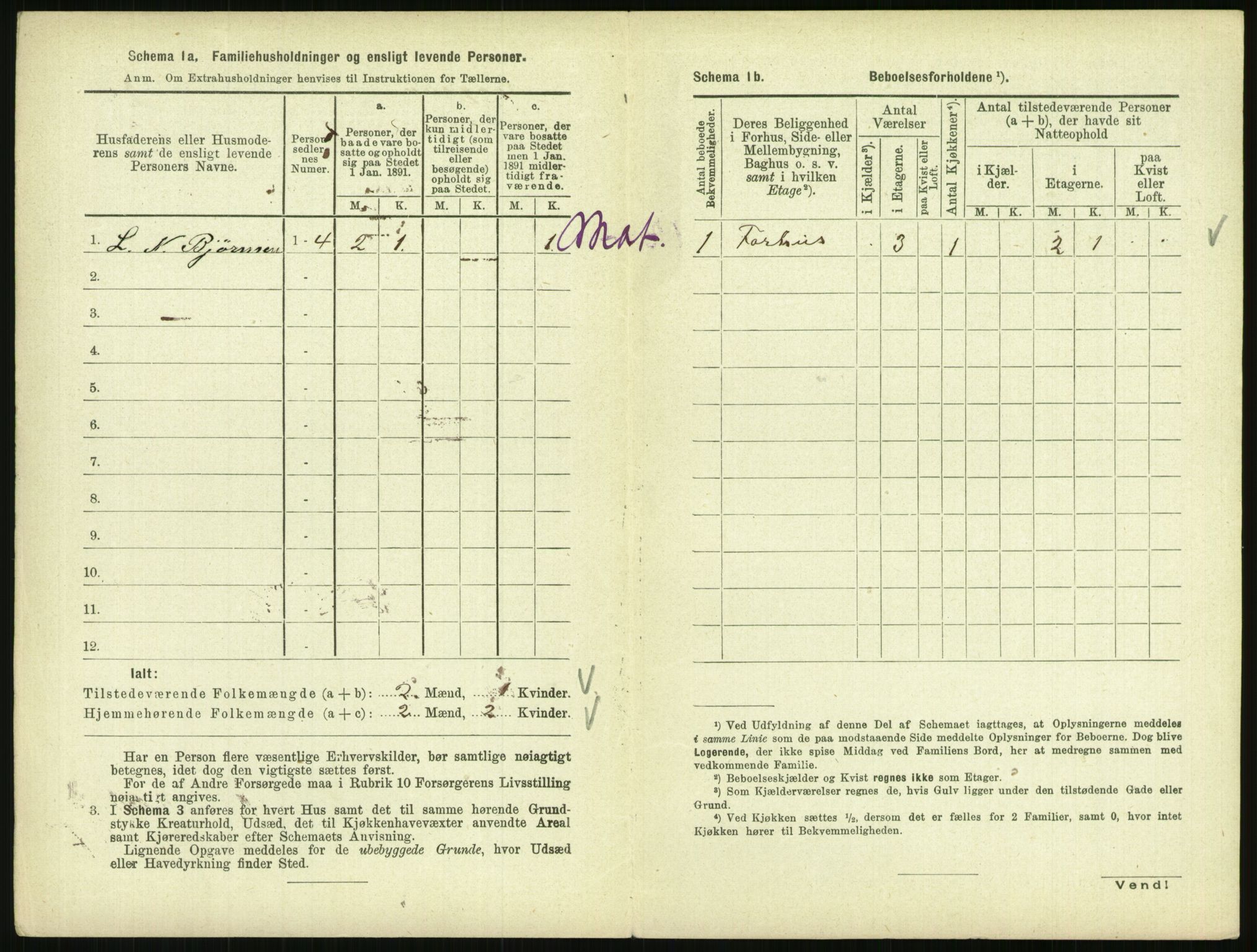 RA, 1891 census for 0801 Kragerø, 1891, p. 295