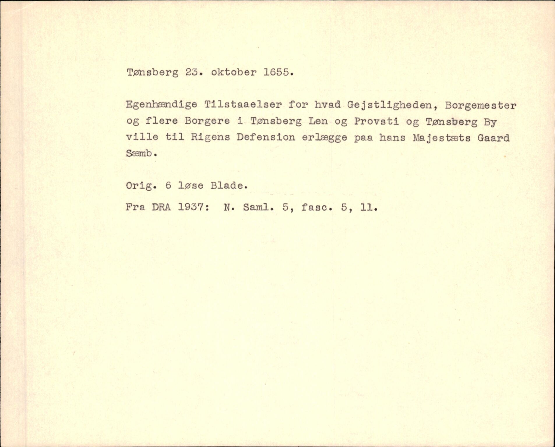 Riksarkivets diplomsamling, AV/RA-EA-5965/F35/F35f/L0002: Regestsedler: Diplomer fra DRA 1937 og 1996, p. 913