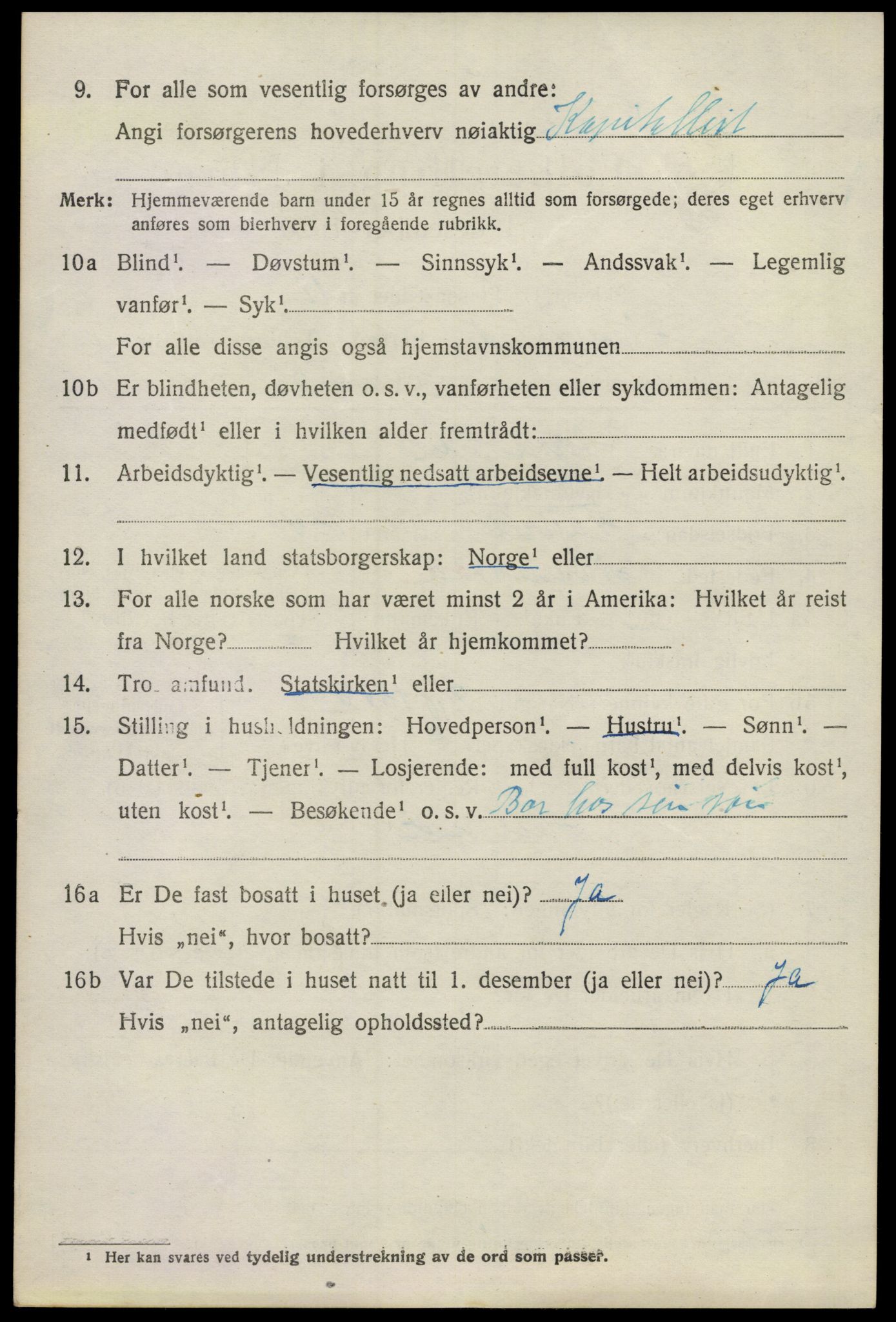 SAO, 1920 census for Nannestad, 1920, p. 7615