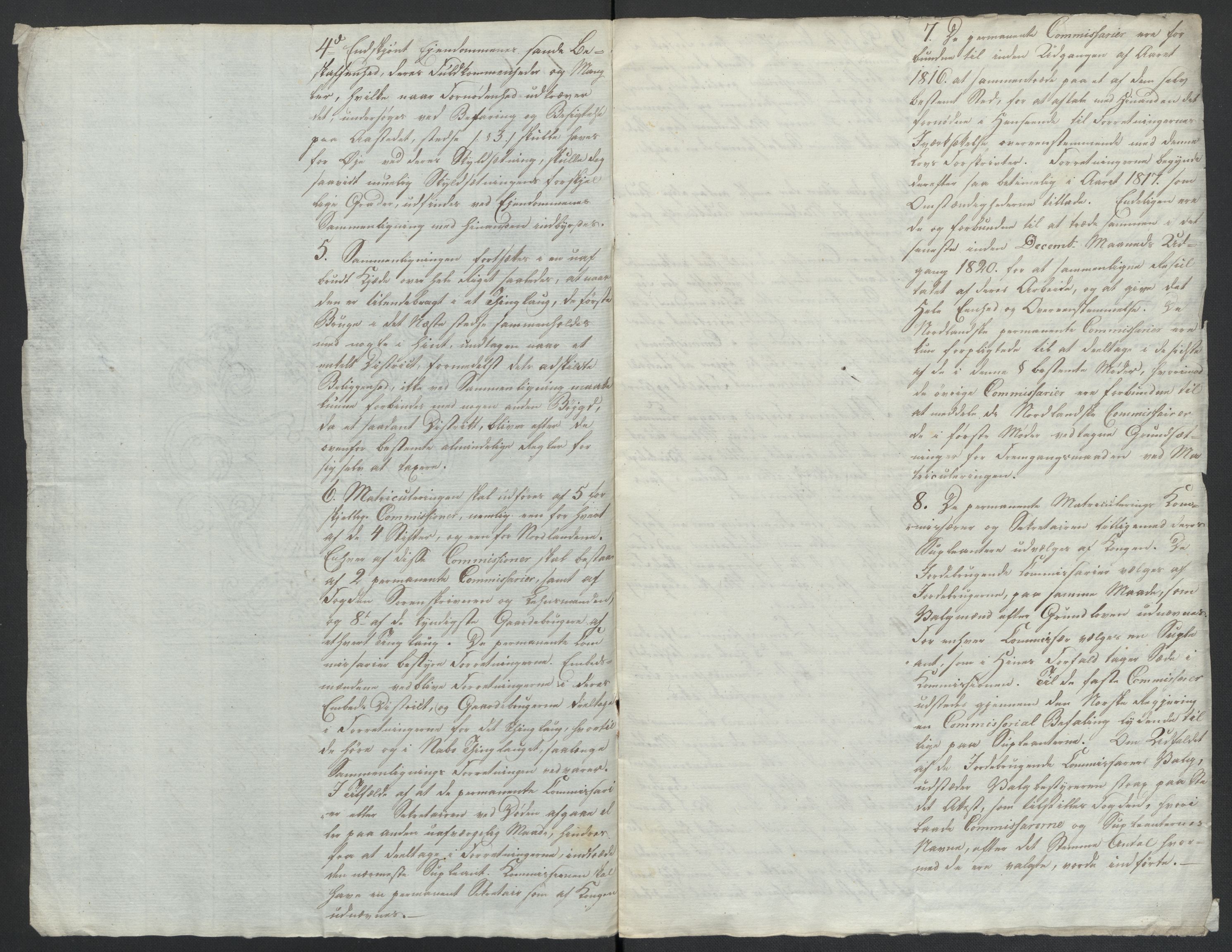 Christie, Wilhelm Frimann Koren, AV/RA-PA-0014/F/L0005: Christies dokumenter fra Stortinget, 1815-1816, p. 604