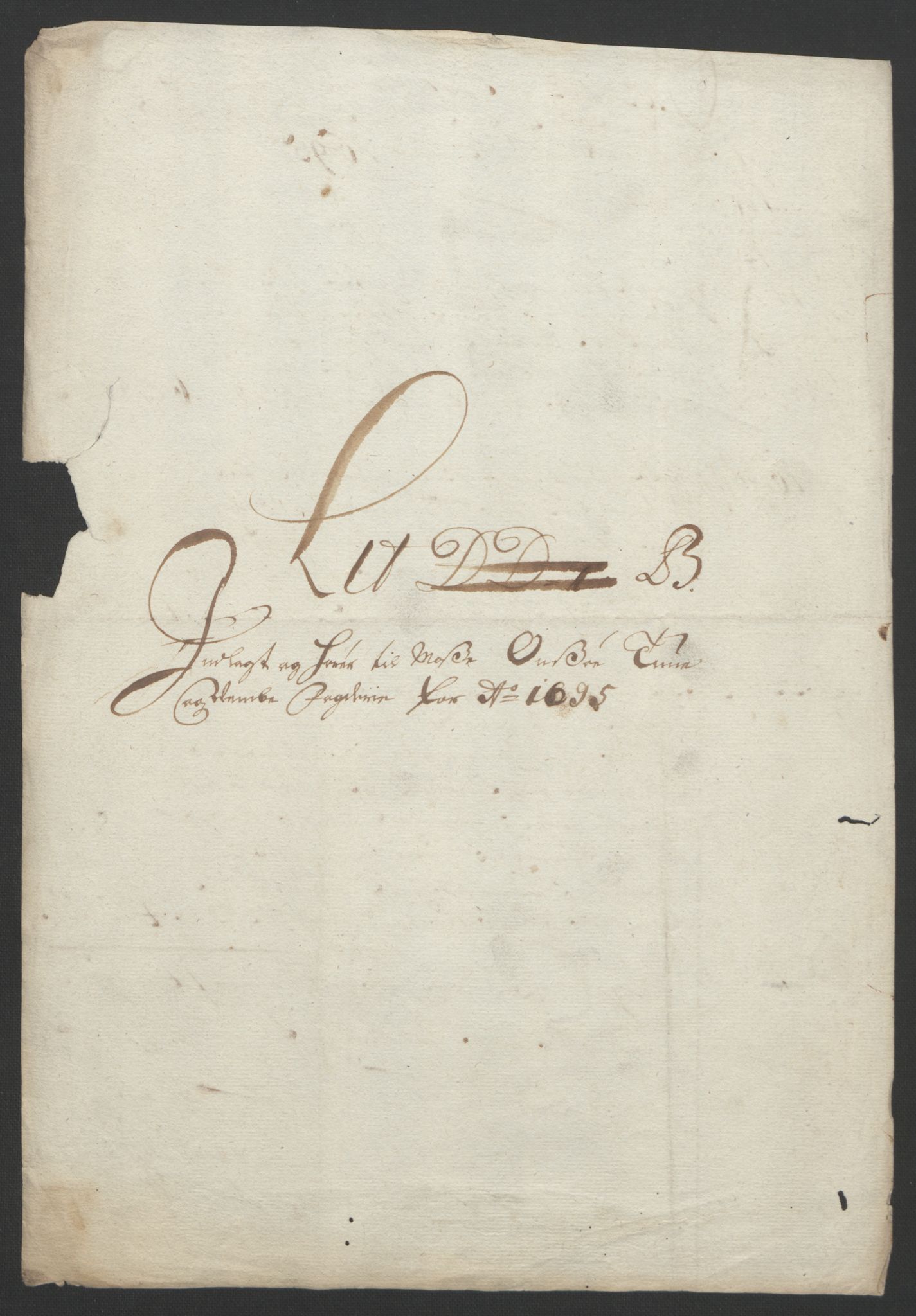 Rentekammeret inntil 1814, Reviderte regnskaper, Fogderegnskap, RA/EA-4092/R04/L0122: Fogderegnskap Moss, Onsøy, Tune, Veme og Åbygge, 1695, p. 268