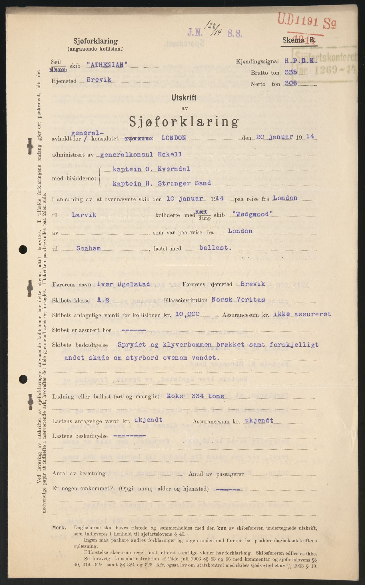 Sjøfartsdirektoratet med forløpere, skipsmapper slettede skip, RA/S-4998/F/Fa/L0074: --, 1862-1922, p. 363