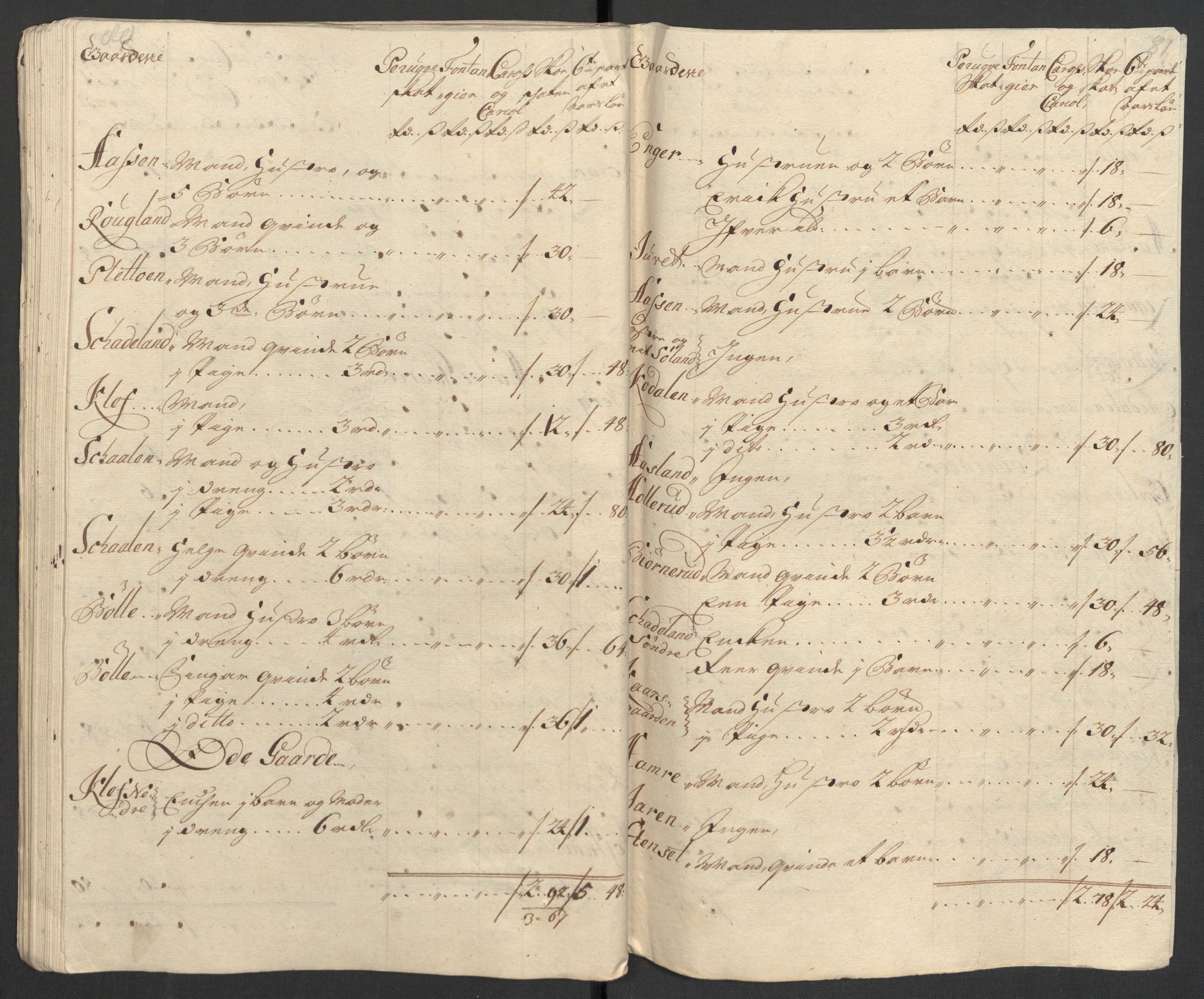 Rentekammeret inntil 1814, Reviderte regnskaper, Fogderegnskap, RA/EA-4092/R31/L1706: Fogderegnskap Hurum, Røyken, Eiker, Lier og Buskerud, 1711, p. 44