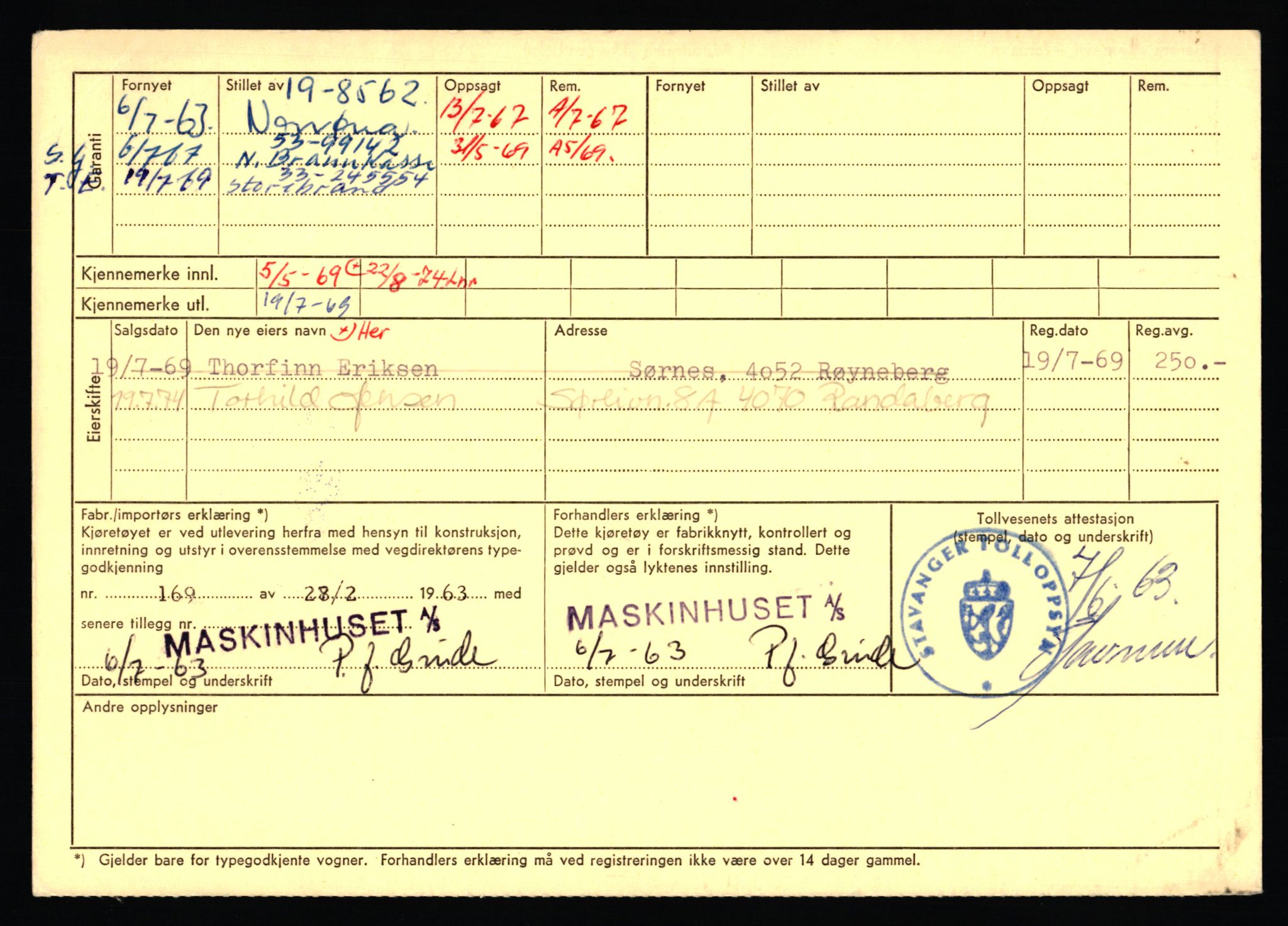 Stavanger trafikkstasjon, AV/SAST-A-101942/0/F/L0053: L-52900 - L-54199, 1930-1971, p. 1300