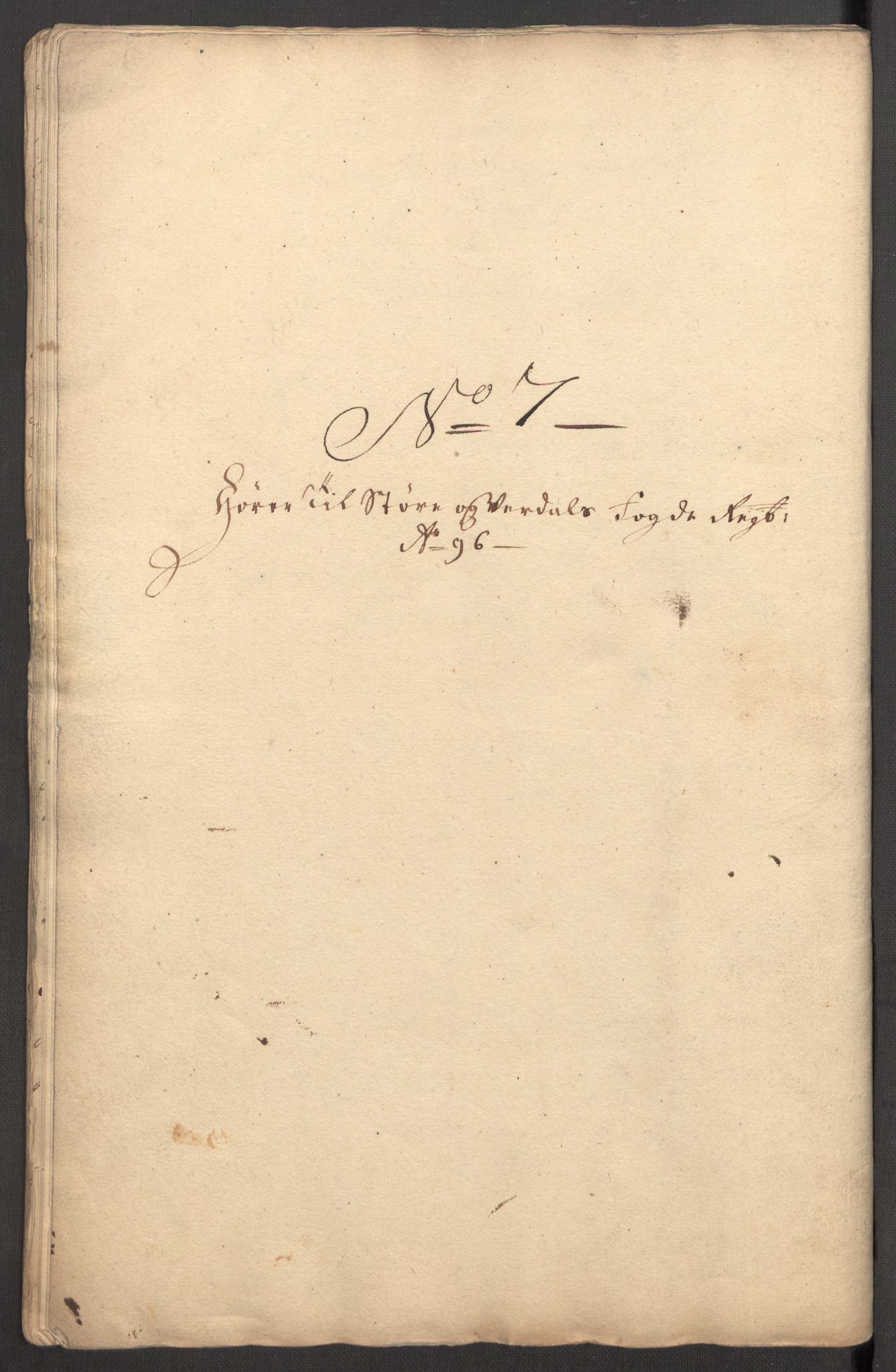 Rentekammeret inntil 1814, Reviderte regnskaper, Fogderegnskap, RA/EA-4092/R62/L4188: Fogderegnskap Stjørdal og Verdal, 1696, p. 221