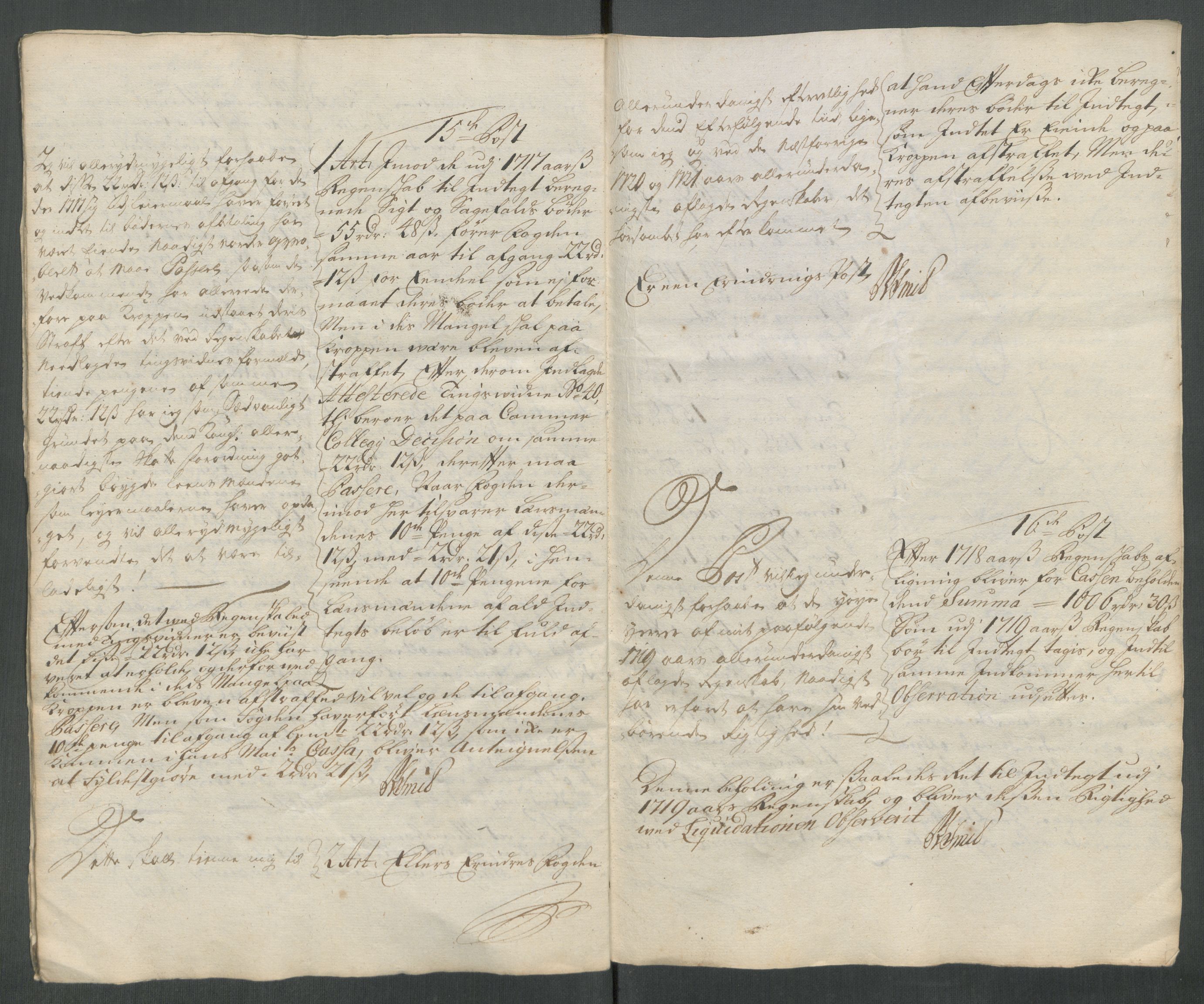 Rentekammeret inntil 1814, Reviderte regnskaper, Fogderegnskap, AV/RA-EA-4092/R64/L4439: Fogderegnskap Namdal, 1718, p. 265