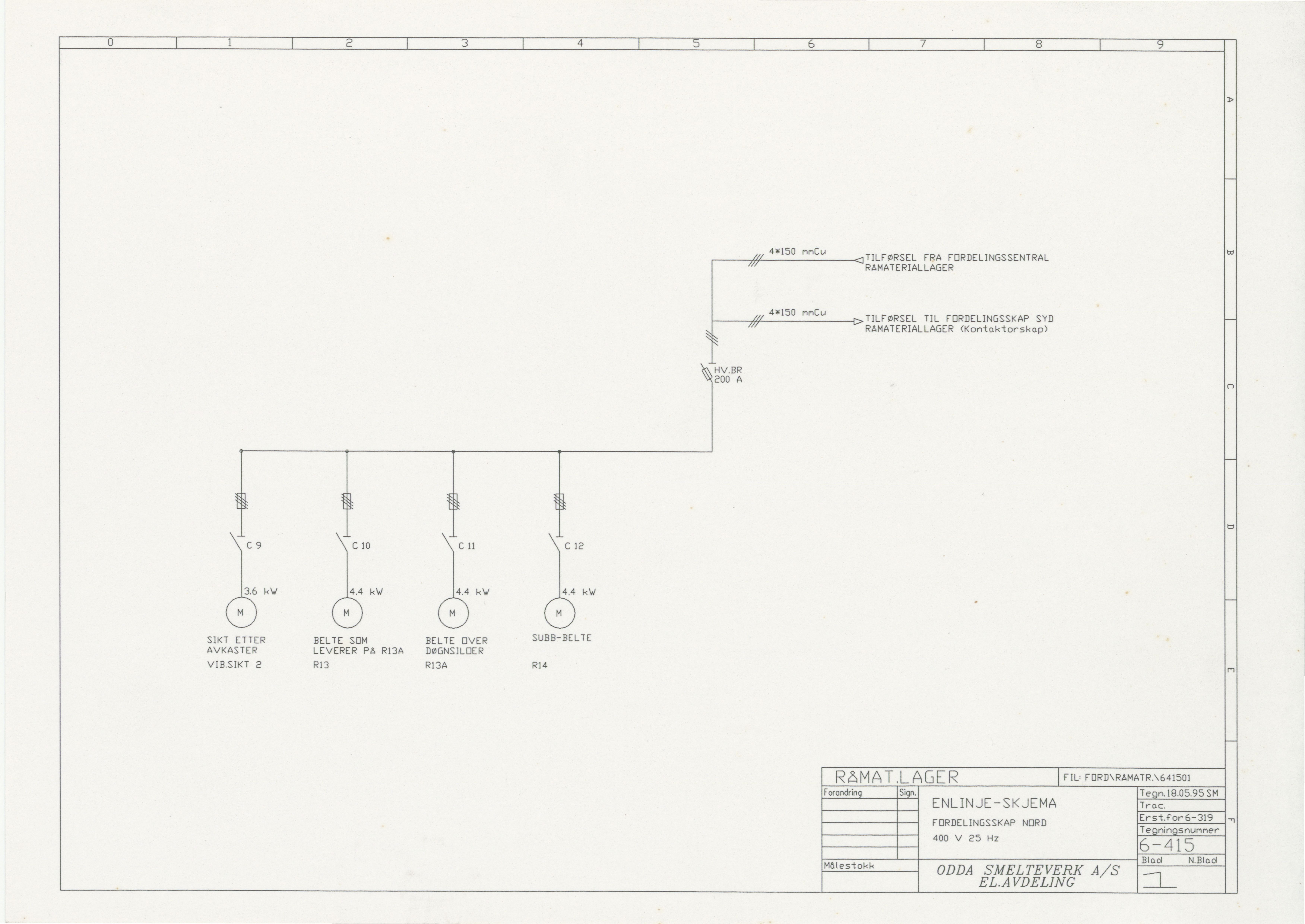 Odda smelteverk AS, KRAM/A-0157.1/T/Td/L0006: Gruppe 6. Siloer, 1940-1980, p. 89