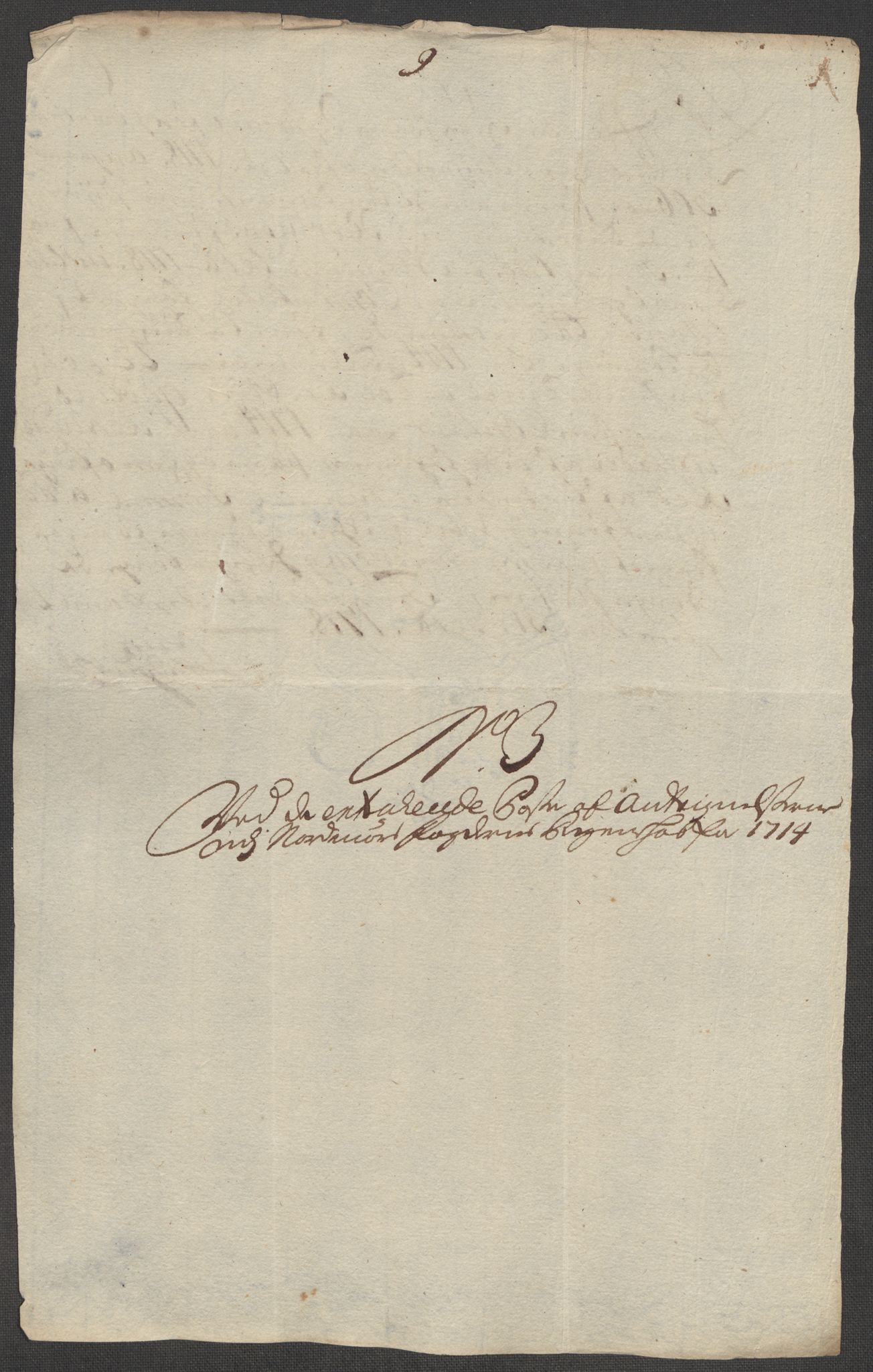 Rentekammeret inntil 1814, Reviderte regnskaper, Fogderegnskap, AV/RA-EA-4092/R56/L3748: Fogderegnskap Nordmøre, 1714-1715, p. 316