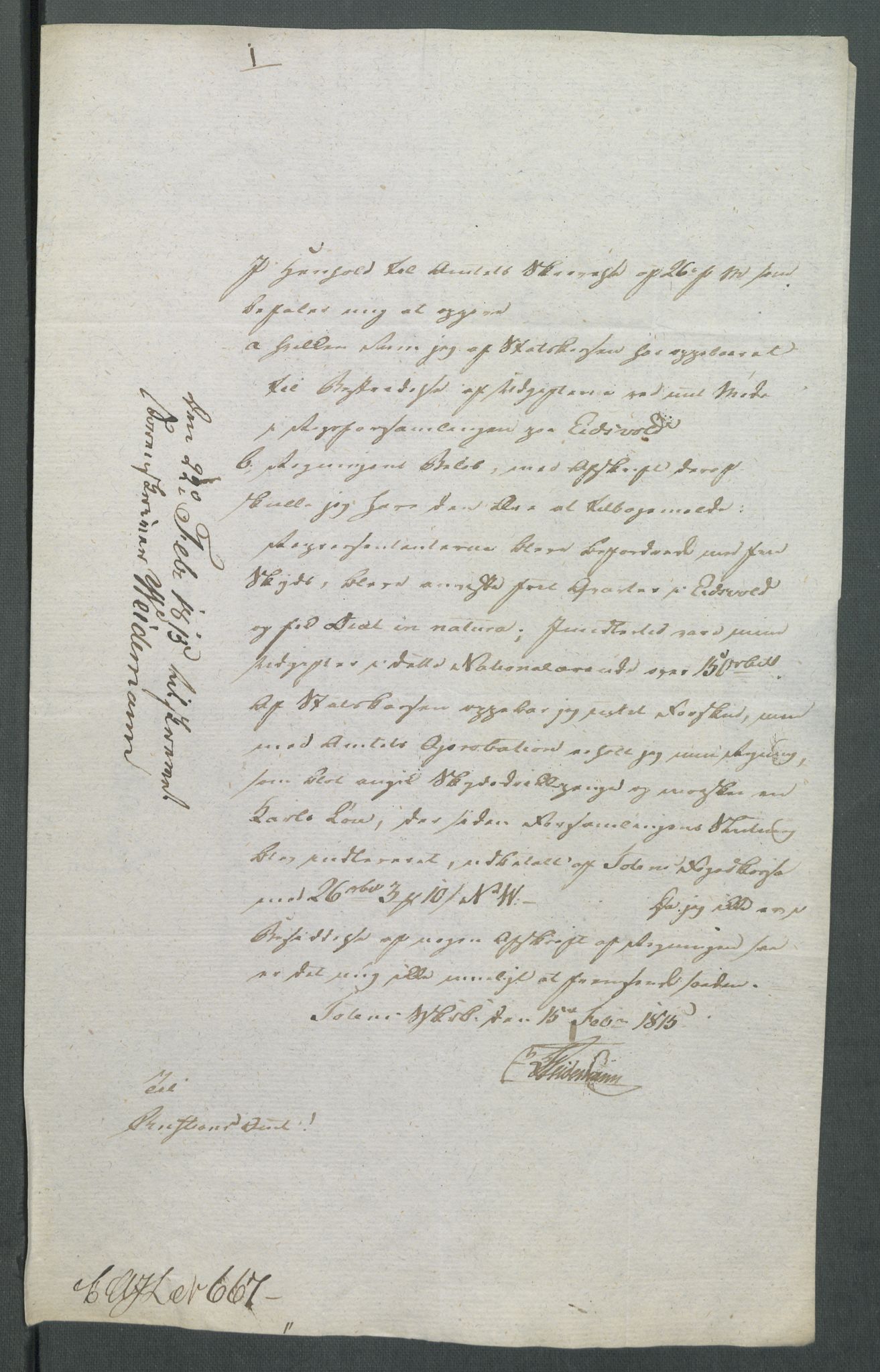 5. departement for finans-, handels- og tollfaget, AV/RA-S-3893/C/Cb/L0014: Regninger fra Riksforsamlingens deputerede, 1814, p. 225