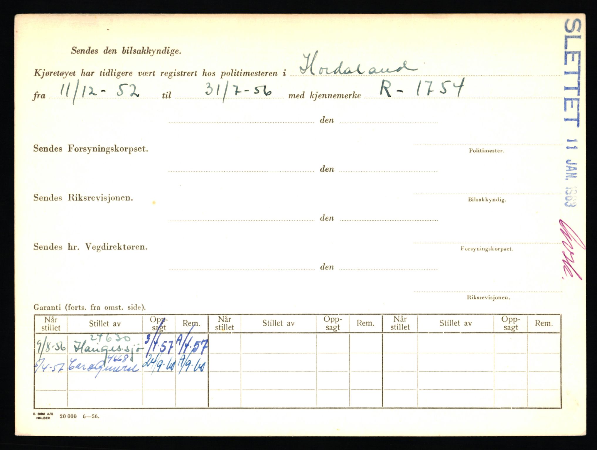 Stavanger trafikkstasjon, AV/SAST-A-101942/0/F/L0019: L-10500 - L-10999, 1930-1971, p. 50