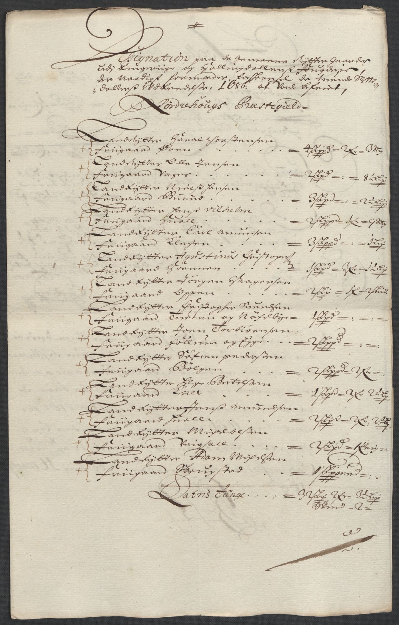 Rentekammeret inntil 1814, Reviderte regnskaper, Fogderegnskap, AV/RA-EA-4092/R21/L1446: Fogderegnskap Ringerike og Hallingdal, 1683-1686, p. 527