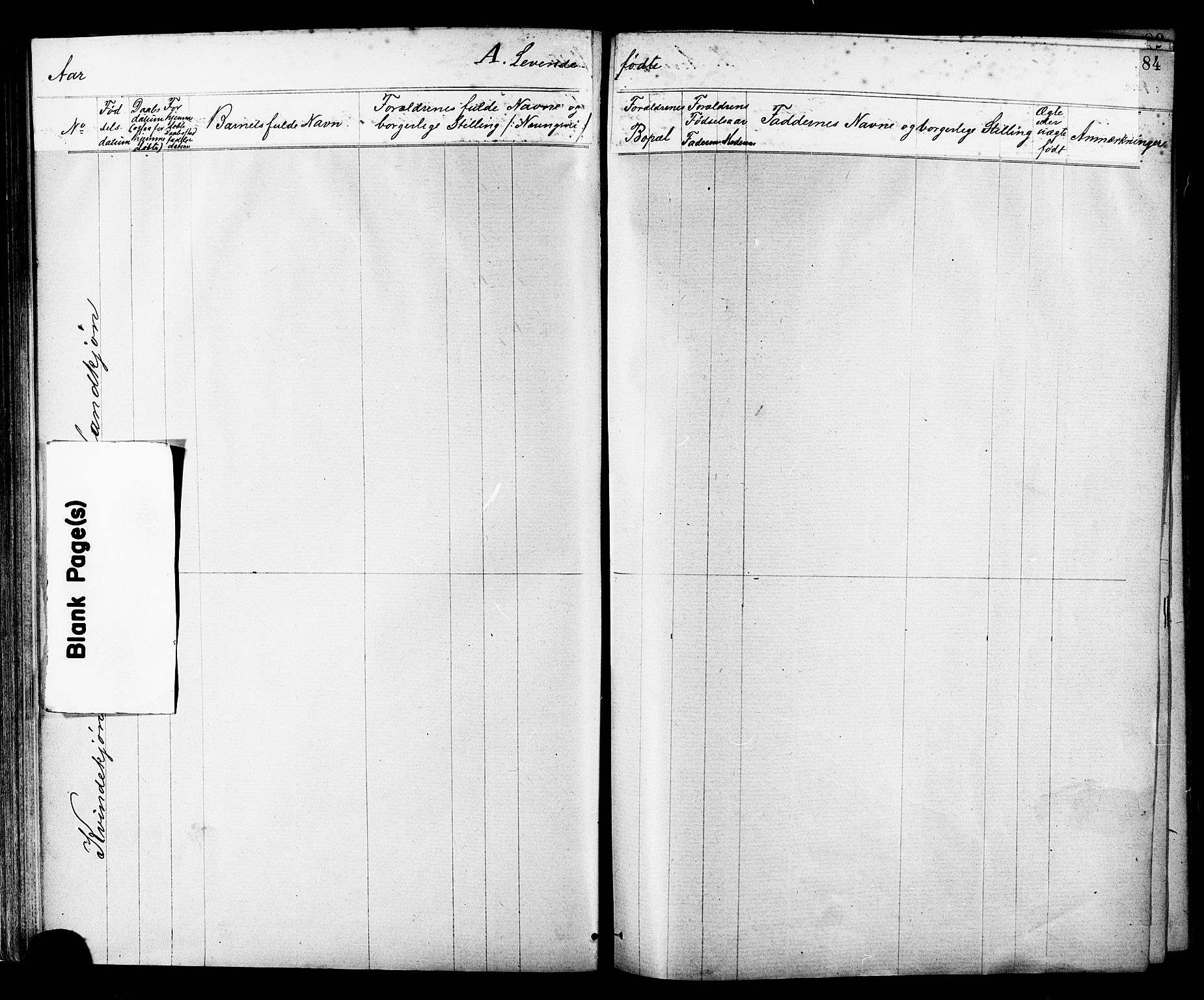 Ministerialprotokoller, klokkerbøker og fødselsregistre - Nord-Trøndelag, SAT/A-1458/703/L0030: Parish register (official) no. 703A03, 1880-1892, p. 84