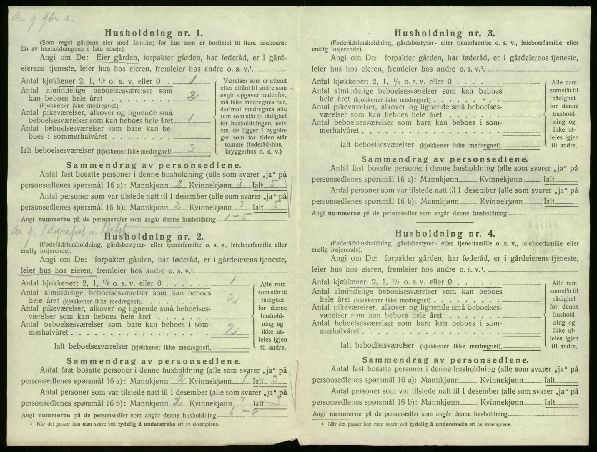 SAKO, 1920 census for Sem, 1920, p. 75