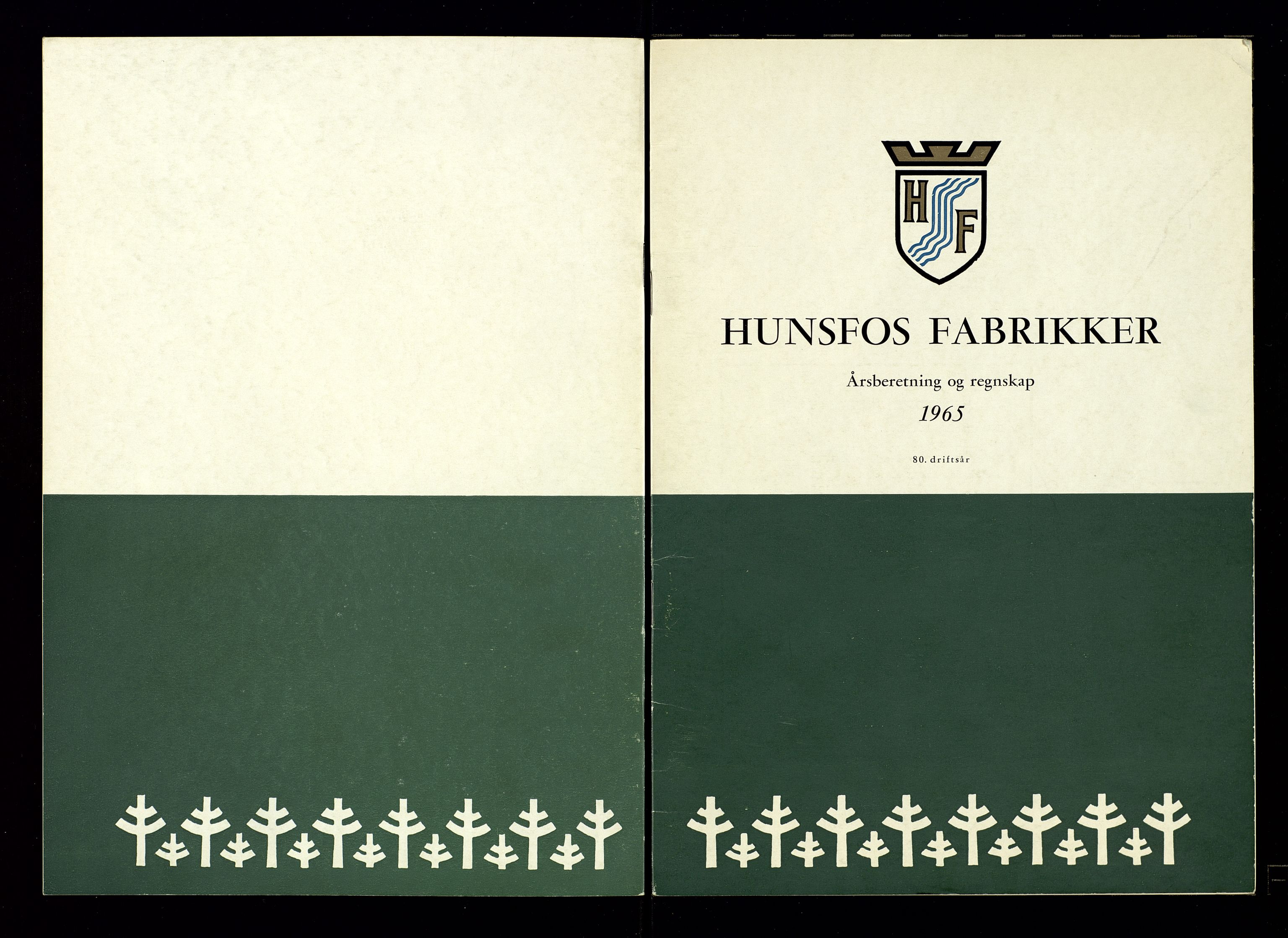 Hunsfos fabrikker, AV/SAK-D/1440/01/L0001/0003: Vedtekter, anmeldelser og årsberetninger / Årsberetninger og regnskap, 1918-1989, p. 251