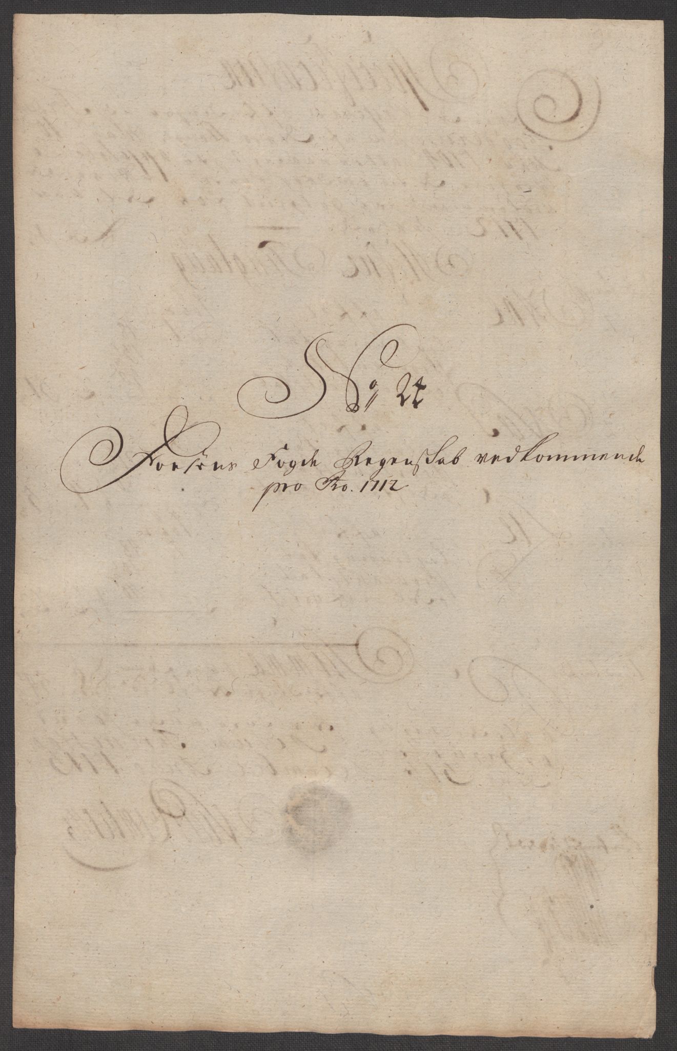 Rentekammeret inntil 1814, Reviderte regnskaper, Fogderegnskap, AV/RA-EA-4092/R57/L3861: Fogderegnskap Fosen, 1712-1713, p. 192