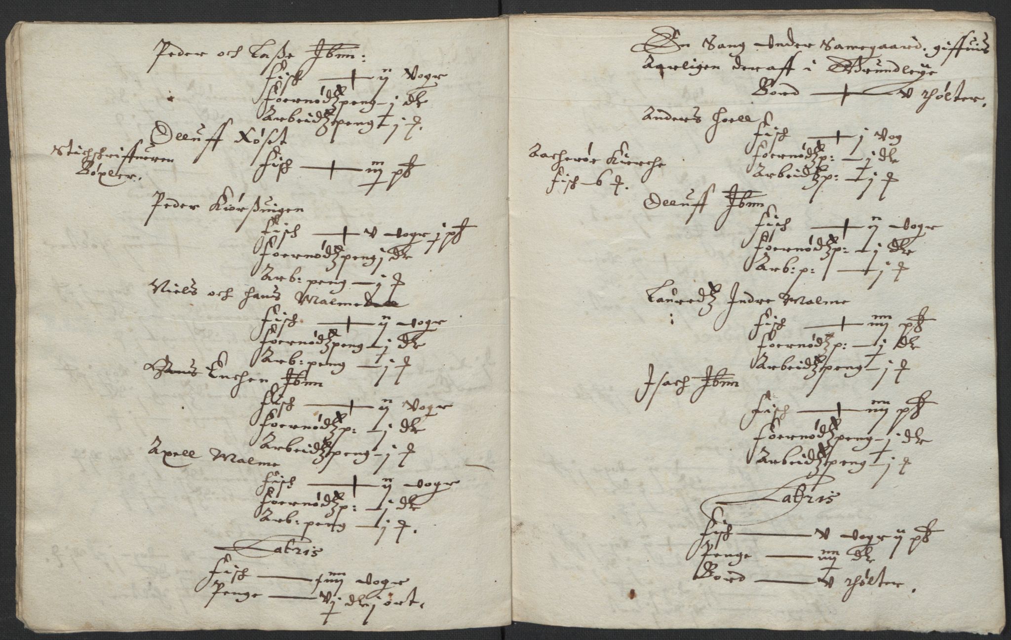 Rentekammeret inntil 1814, Realistisk ordnet avdeling, AV/RA-EA-4070/L/L0029/0006: Trondheim lagdømme: / Jordebok over gods underliggende Hustad gård, 1661