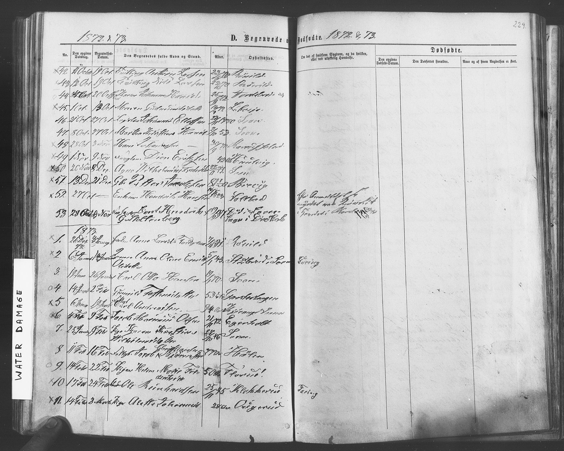 Vestby prestekontor Kirkebøker, AV/SAO-A-10893/F/Fa/L0008: Parish register (official) no. I 8, 1863-1877, p. 229