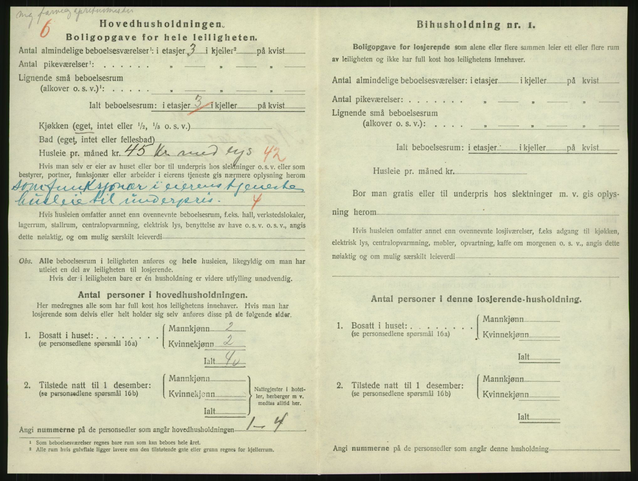 SAT, 1920 census for Namsos, 1920, p. 1872