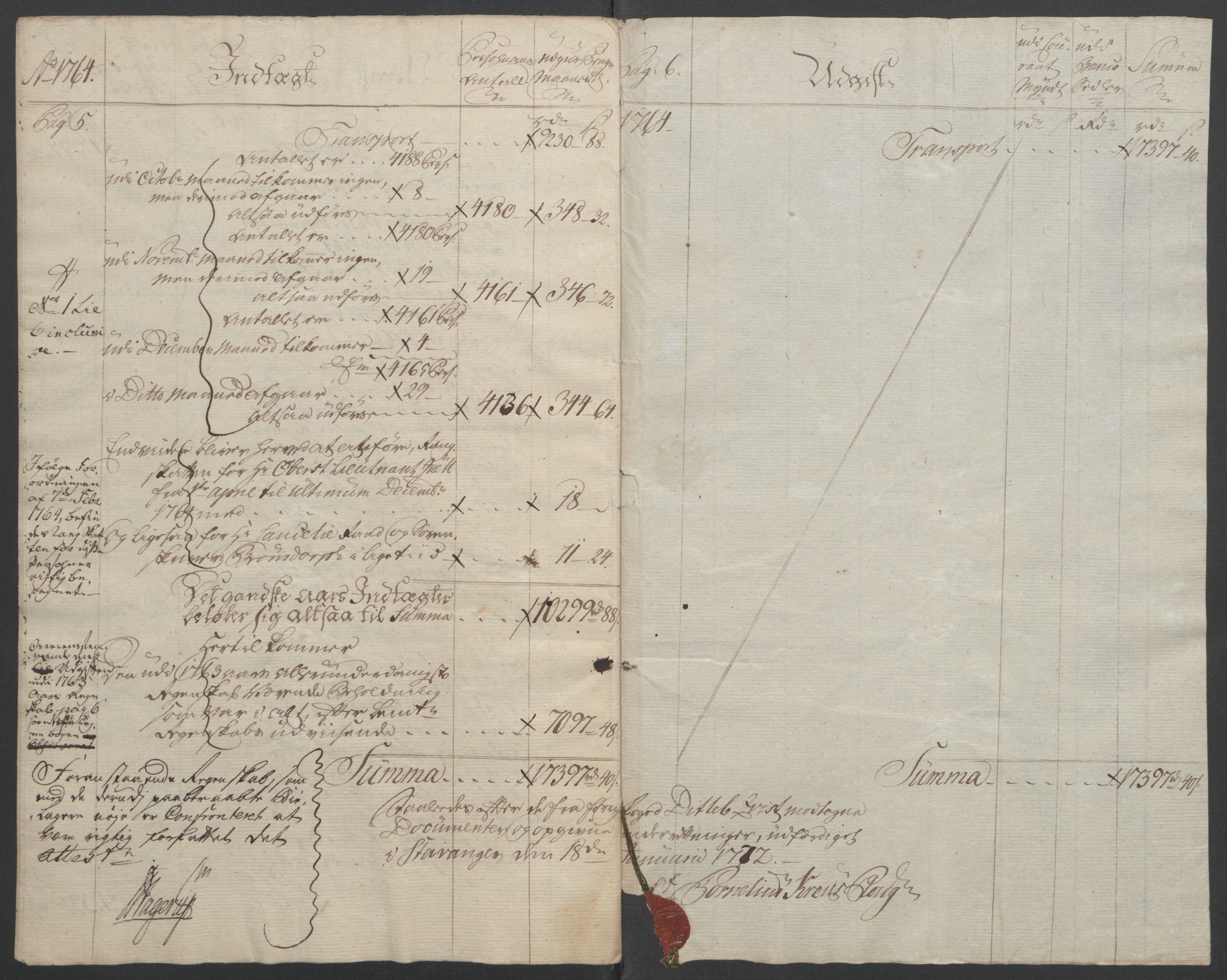 Rentekammeret inntil 1814, Reviderte regnskaper, Fogderegnskap, RA/EA-4092/R39/L2424: Ekstraskatten Nedenes, 1762-1767, p. 90