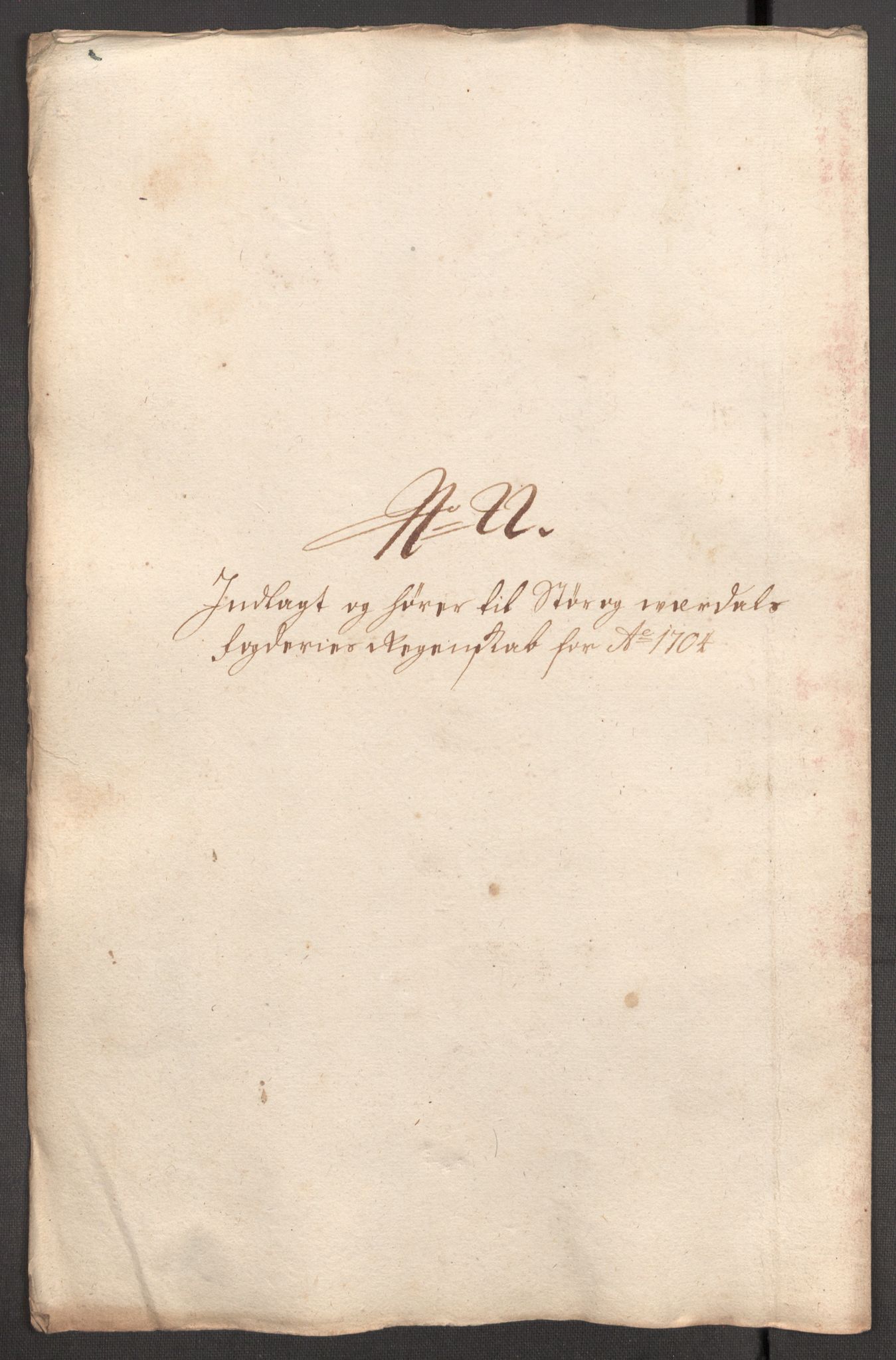 Rentekammeret inntil 1814, Reviderte regnskaper, Fogderegnskap, RA/EA-4092/R62/L4195: Fogderegnskap Stjørdal og Verdal, 1704, p. 207