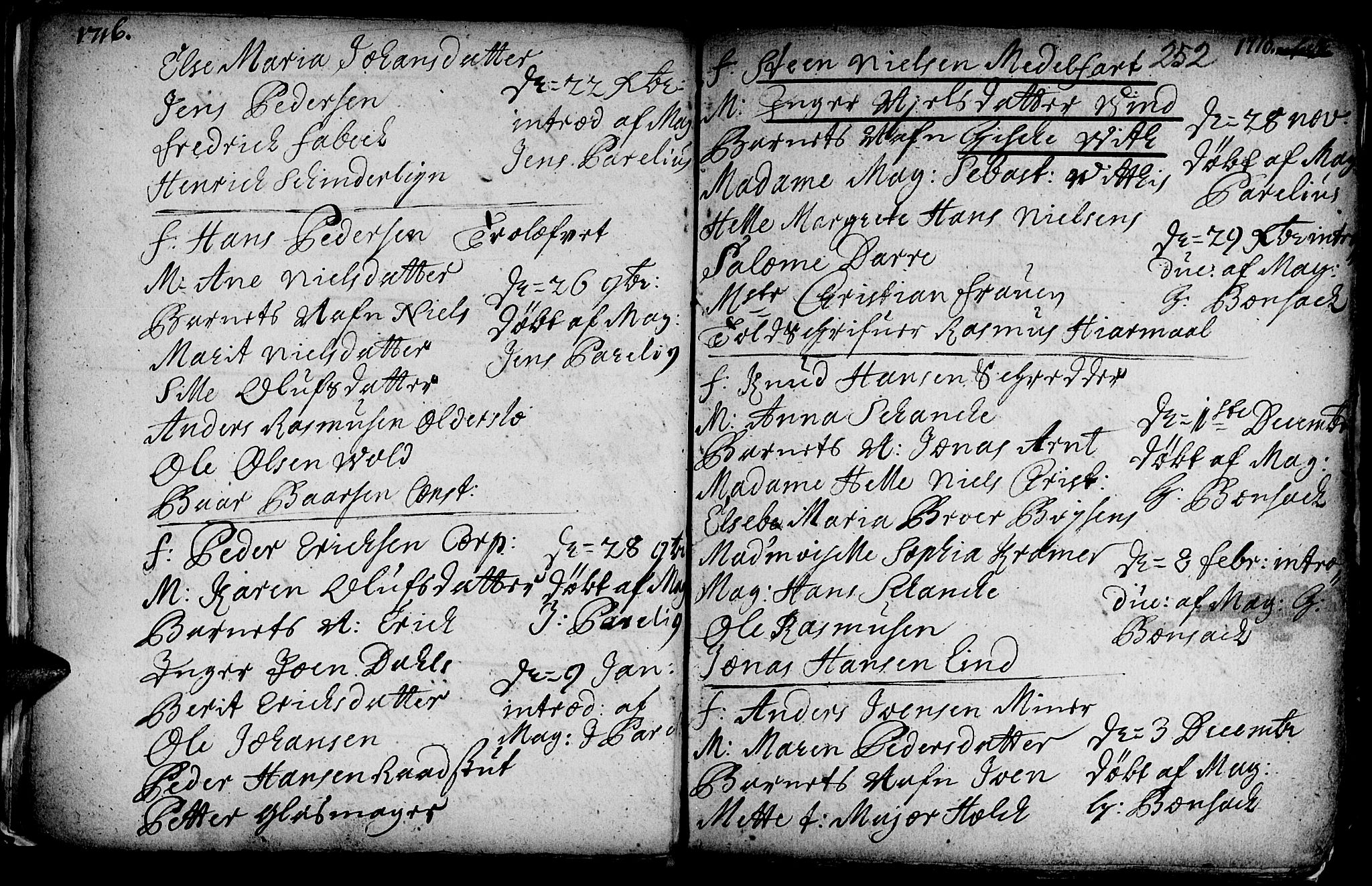Ministerialprotokoller, klokkerbøker og fødselsregistre - Sør-Trøndelag, SAT/A-1456/601/L0035: Parish register (official) no. 601A03, 1713-1728, p. 252