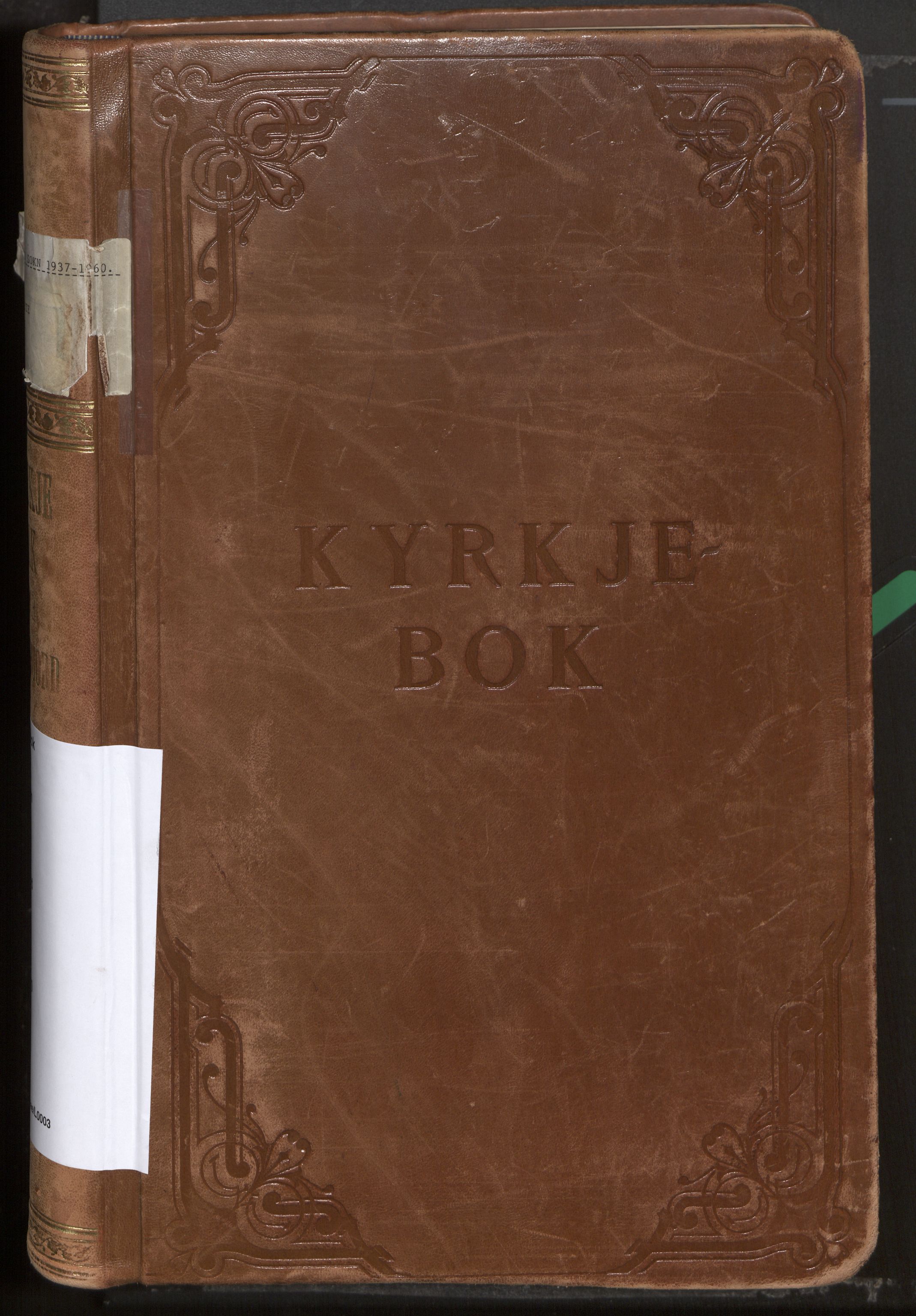 Kinn sokneprestembete, SAB/A-80801/H/Haa/Haae/L0003: Parish register (official) no. E 3, 1937-1955