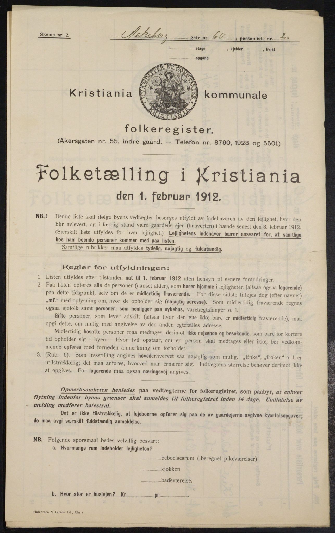 OBA, Municipal Census 1912 for Kristiania, 1912, p. 130942