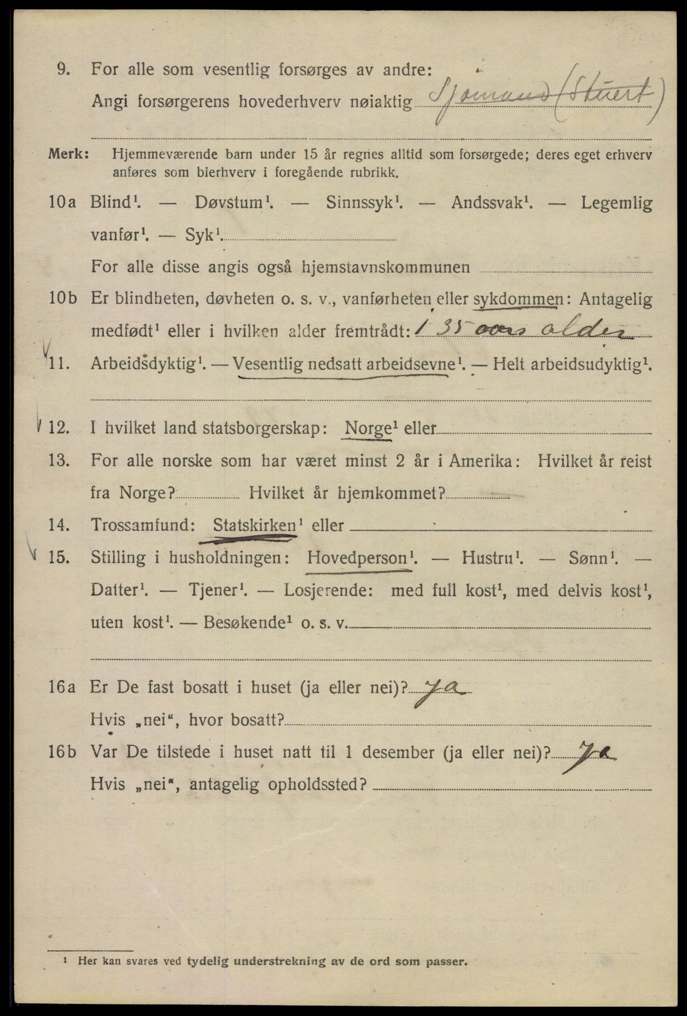 SAO, 1920 census for Kristiania, 1920, p. 273074