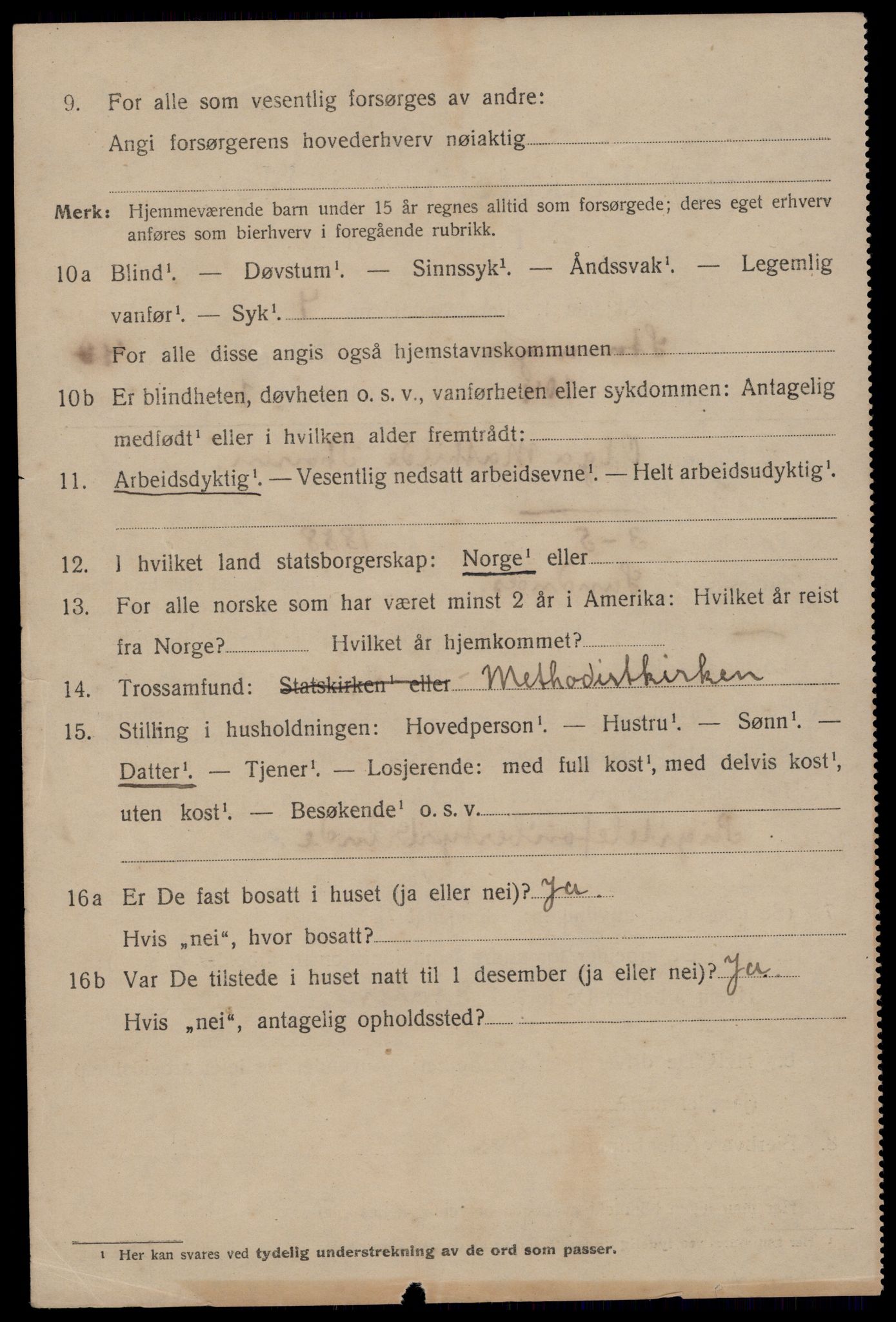 SAST, 1920 census for Stavanger, 1920, p. 103595