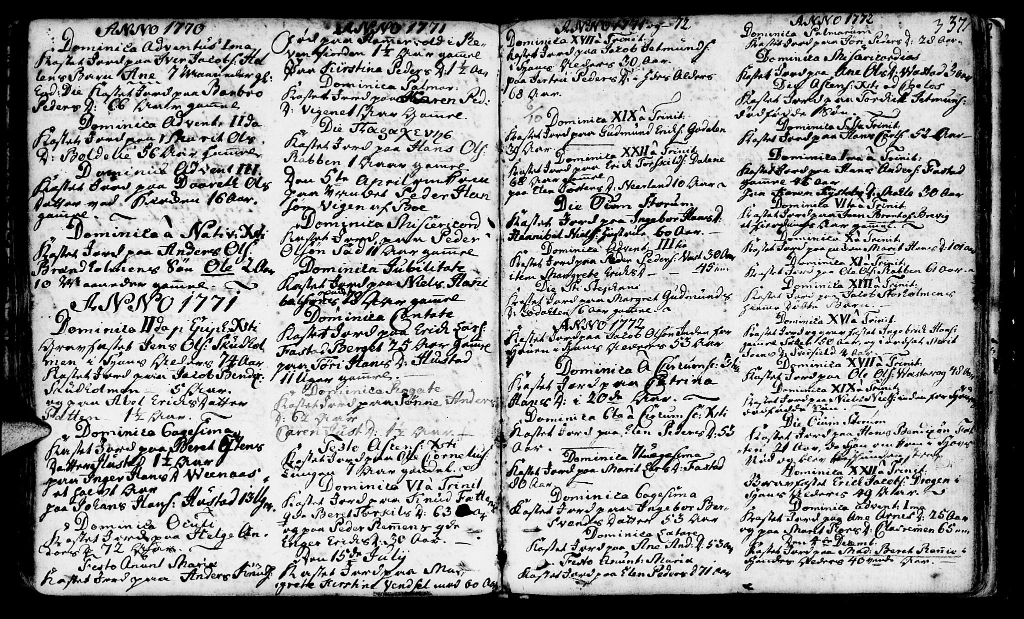 Ministerialprotokoller, klokkerbøker og fødselsregistre - Møre og Romsdal, SAT/A-1454/566/L0761: Parish register (official) no. 566A02 /1, 1767-1817, p. 337