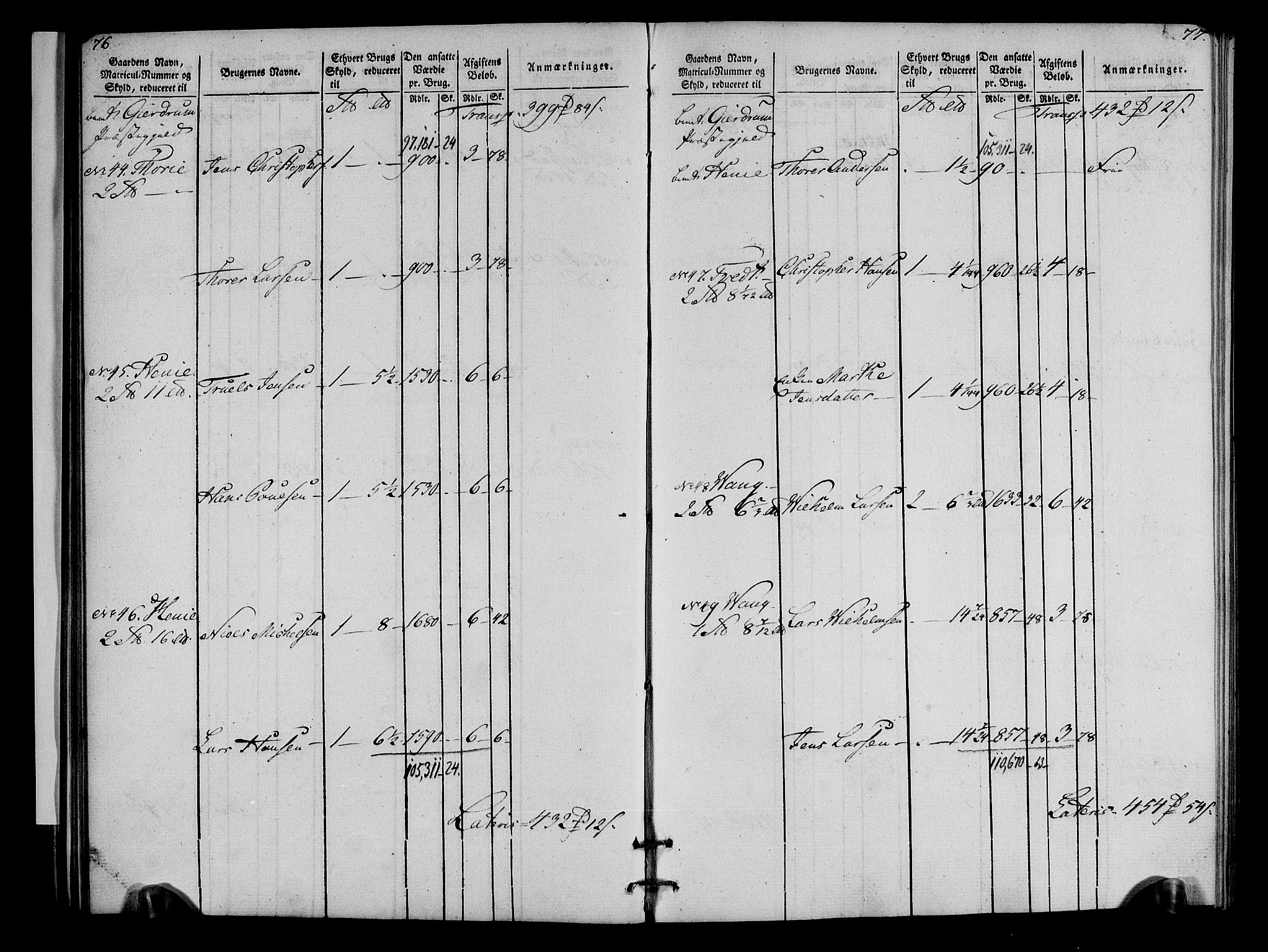 Rentekammeret inntil 1814, Realistisk ordnet avdeling, AV/RA-EA-4070/N/Ne/Nea/L0023: Øvre Romerike fogderi. Oppebørselsregister, 1803-1804, p. 40