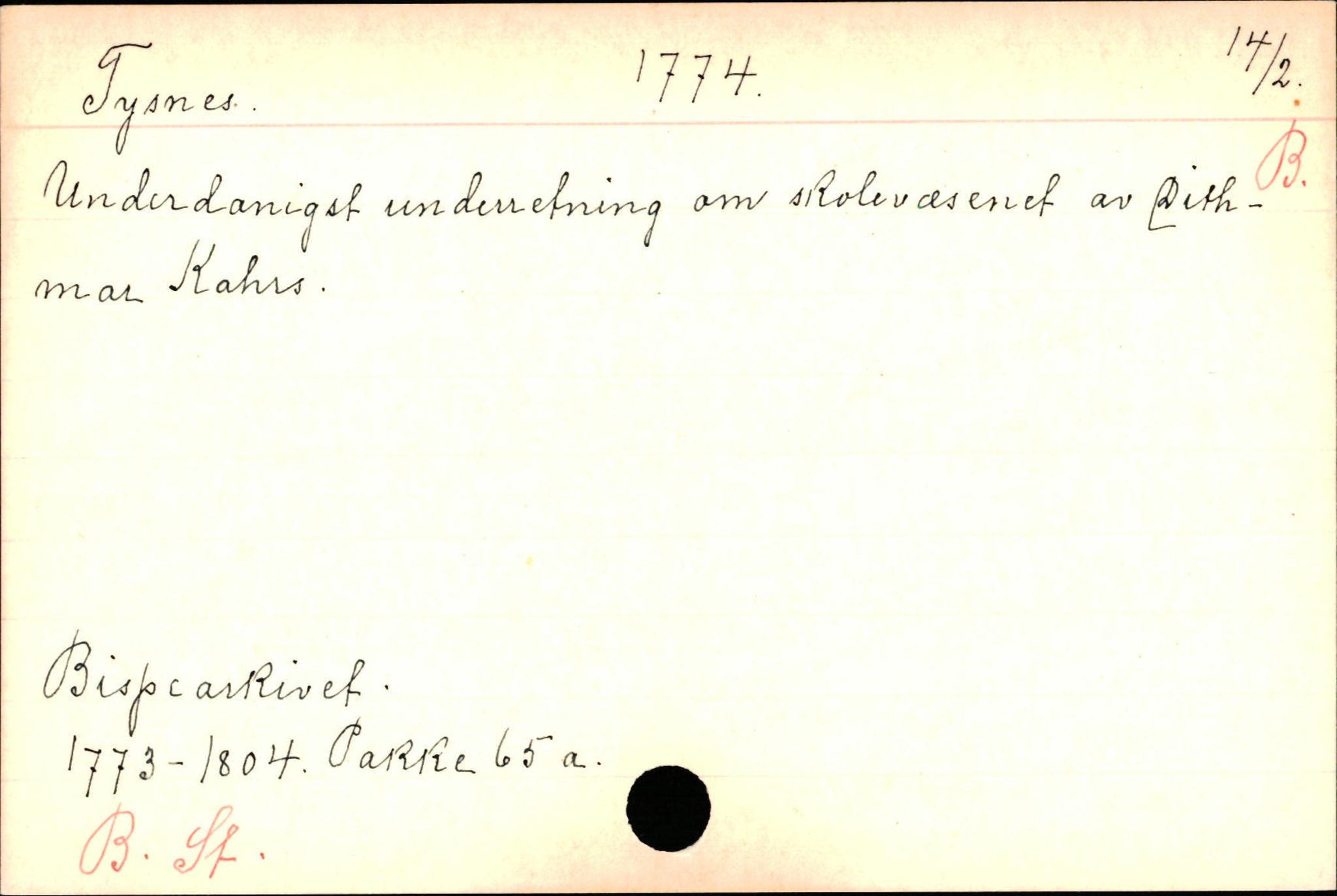 Haugen, Johannes - lærer, AV/SAB-SAB/PA-0036/01/L0001: Om klokkere og lærere, 1521-1904, p. 2546