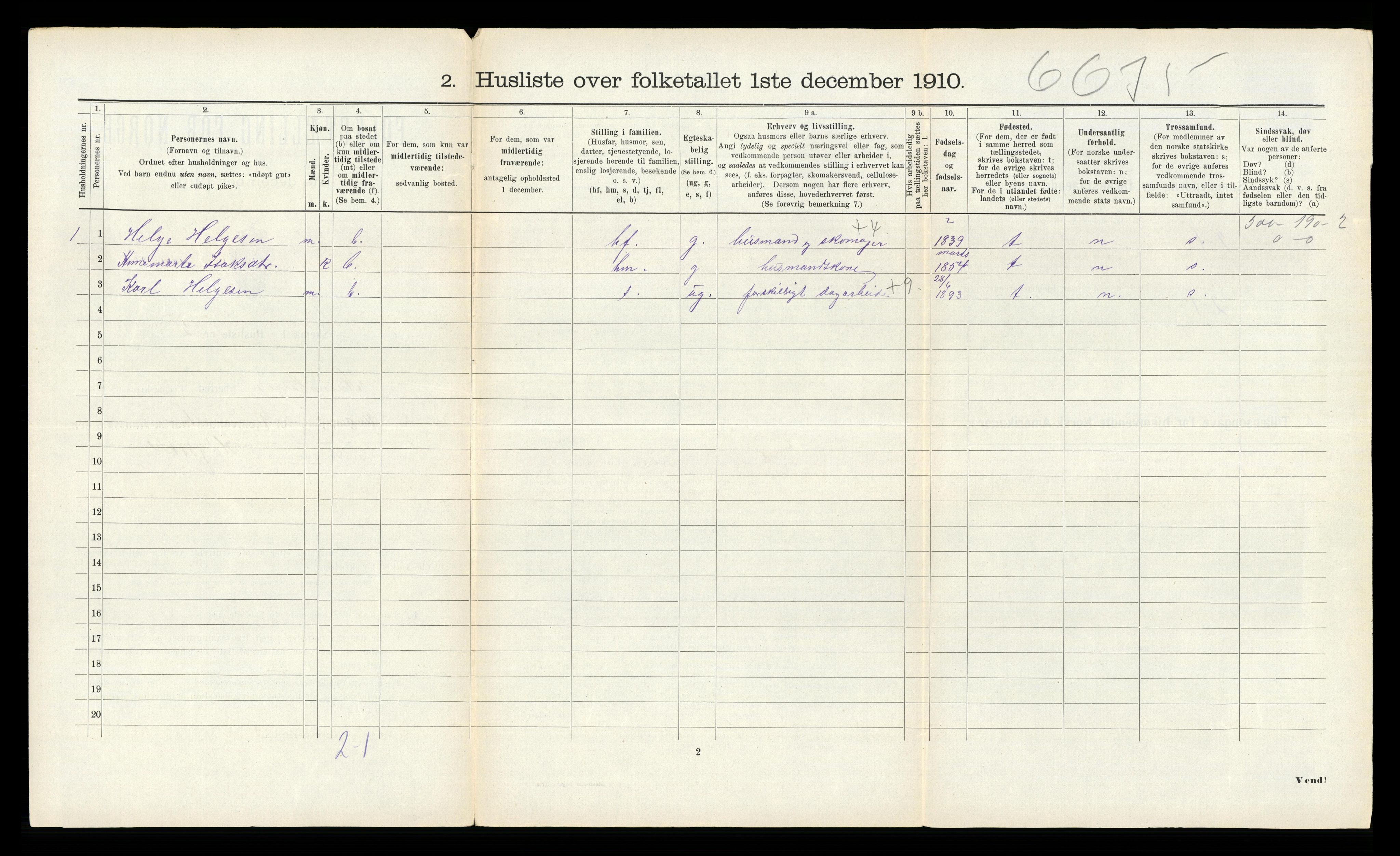 RA, 1910 census for Kvinnherad, 1910, p. 200