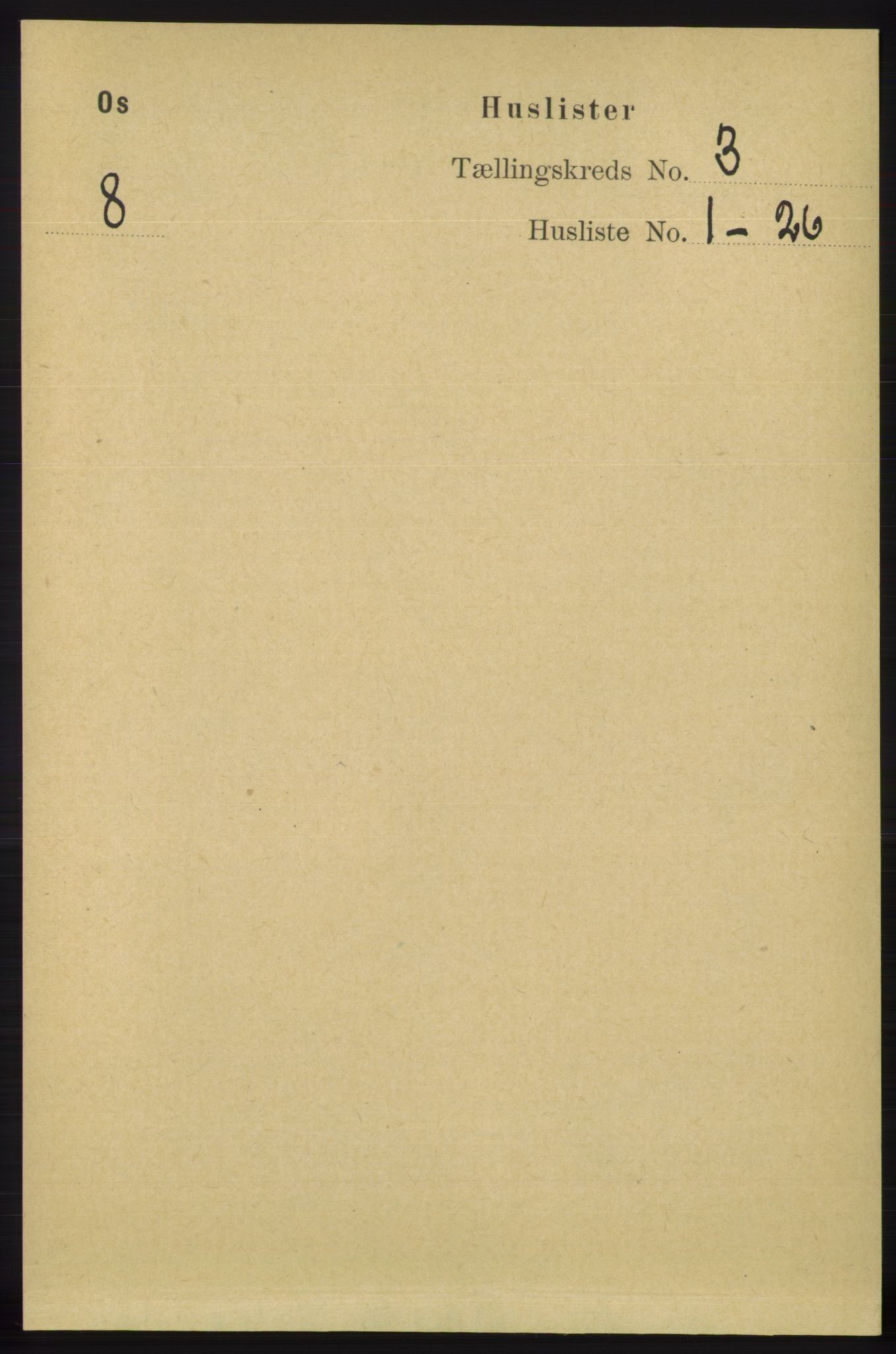 RA, 1891 census for 1243 Os, 1891, p. 858