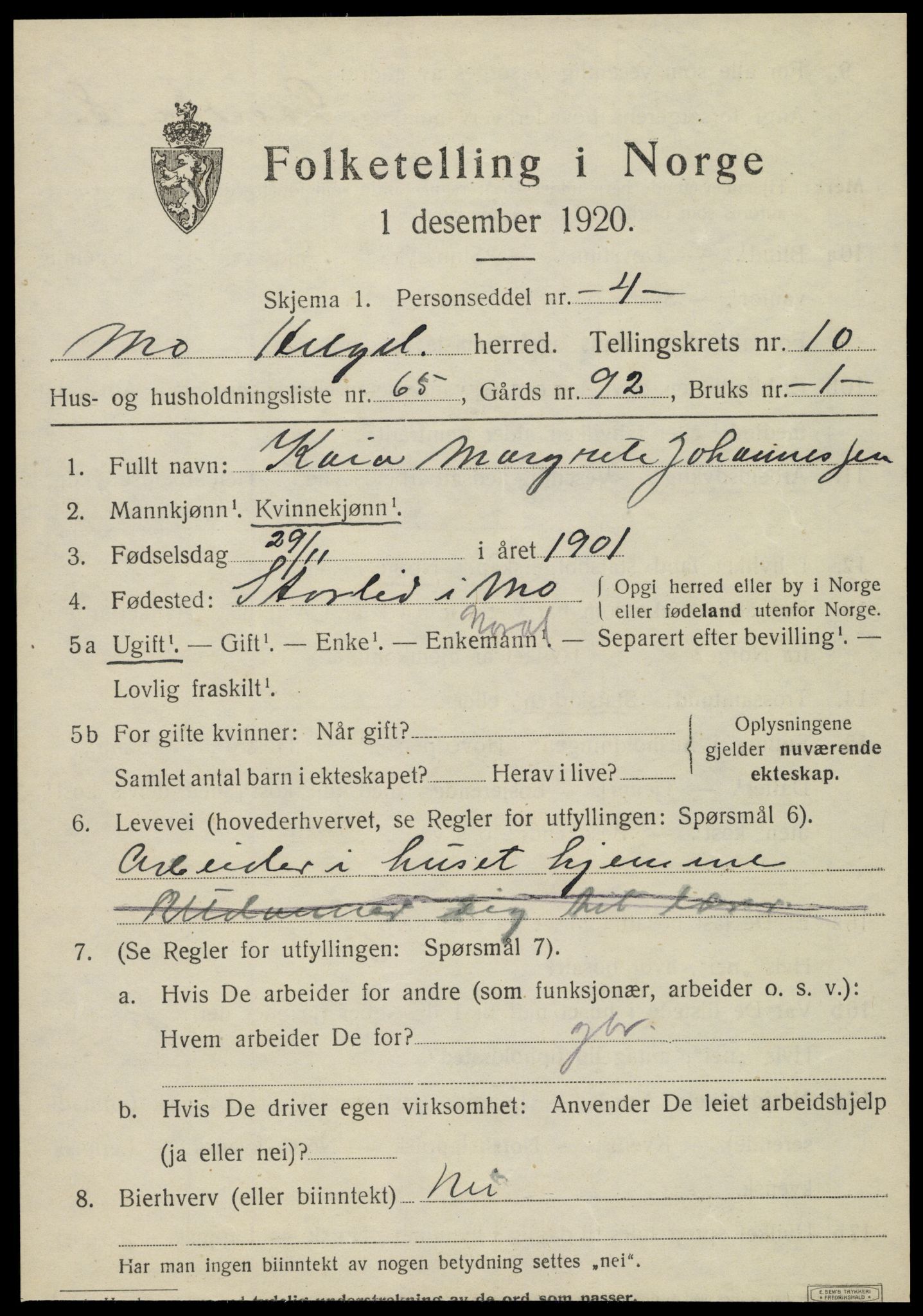 SAT, 1920 census for Mo, 1920, p. 9829