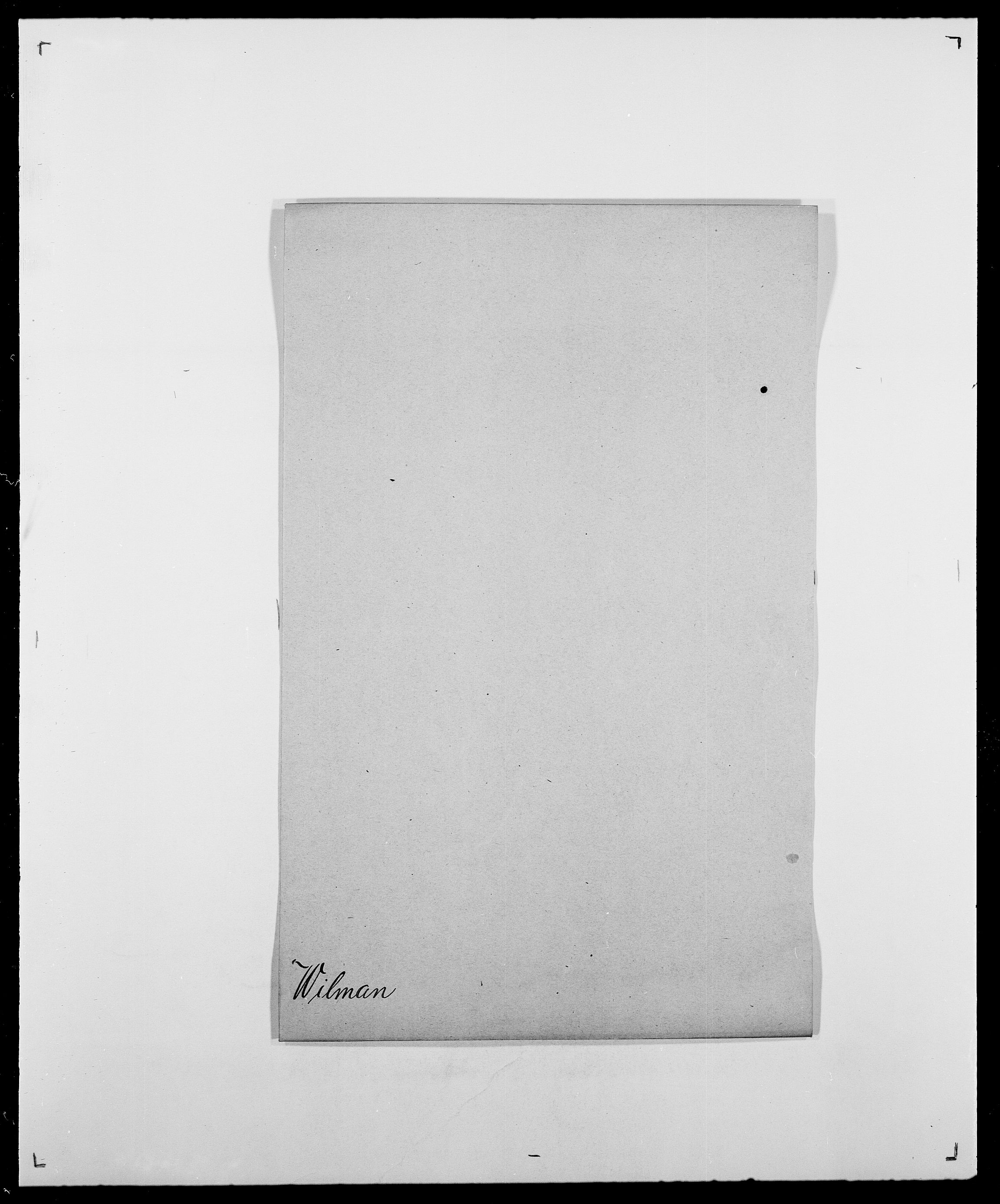 Delgobe, Charles Antoine - samling, AV/SAO-PAO-0038/D/Da/L0042: Vilain - Wulf, Wulff, se også Wolf, p. 107