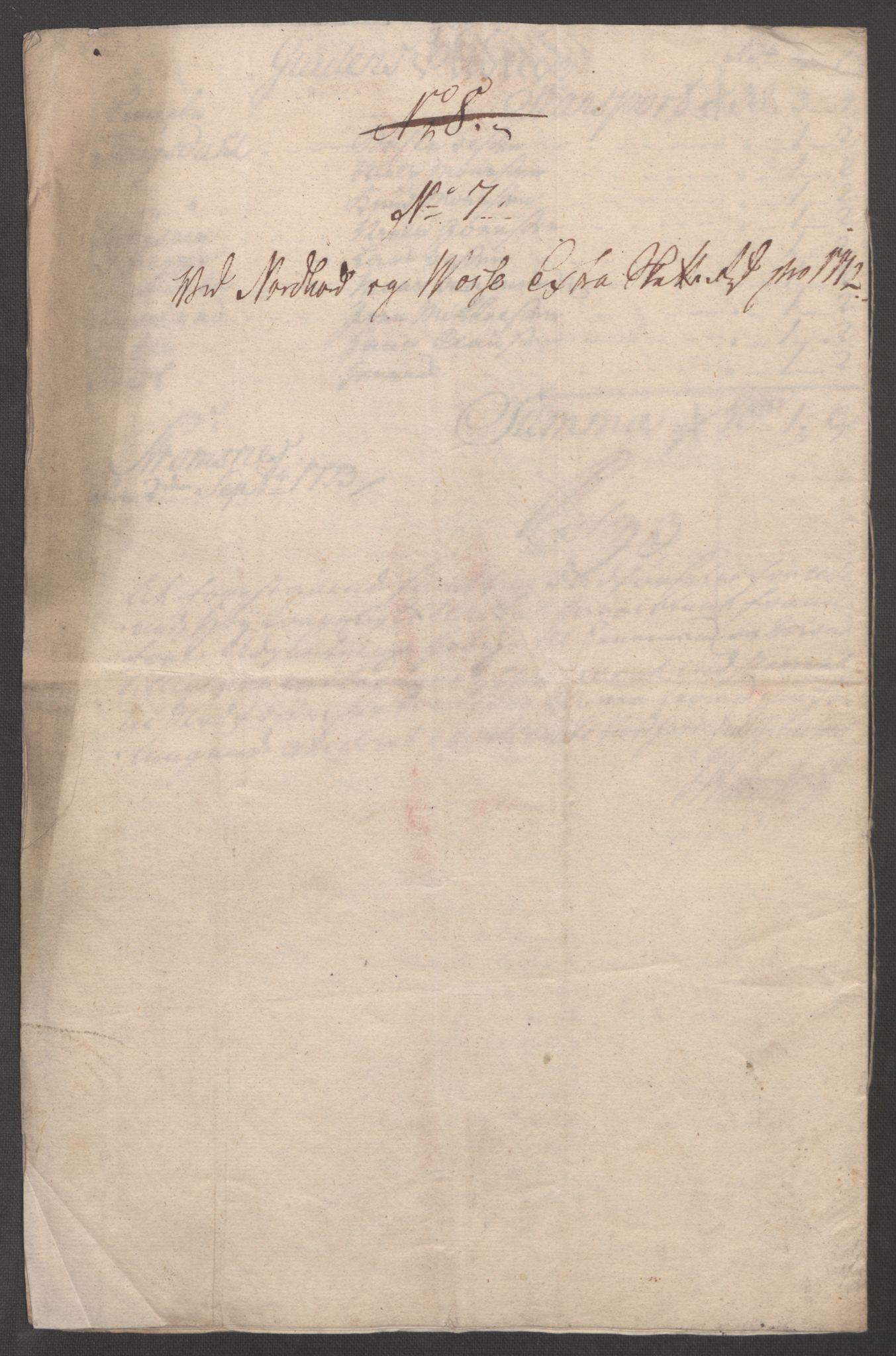 Rentekammeret inntil 1814, Reviderte regnskaper, Fogderegnskap, RA/EA-4092/R51/L3303: Ekstraskatten Nordhordland og Voss, 1762-1772, p. 690