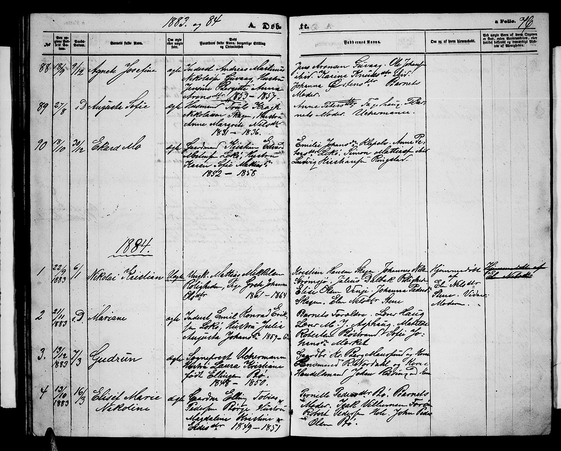 Ministerialprotokoller, klokkerbøker og fødselsregistre - Nordland, AV/SAT-A-1459/891/L1314: Parish register (copy) no. 891C03, 1870-1885, p. 76