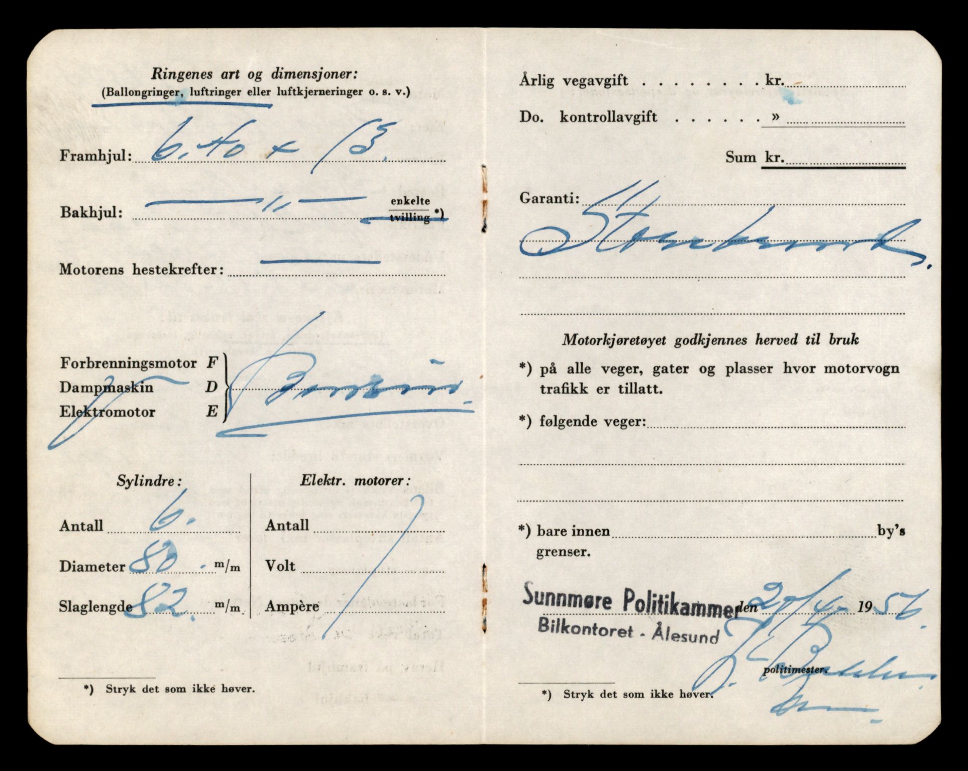 Møre og Romsdal vegkontor - Ålesund trafikkstasjon, AV/SAT-A-4099/F/Fe/L0048: Registreringskort for kjøretøy T 14721 - T 14863, 1927-1998, p. 2253