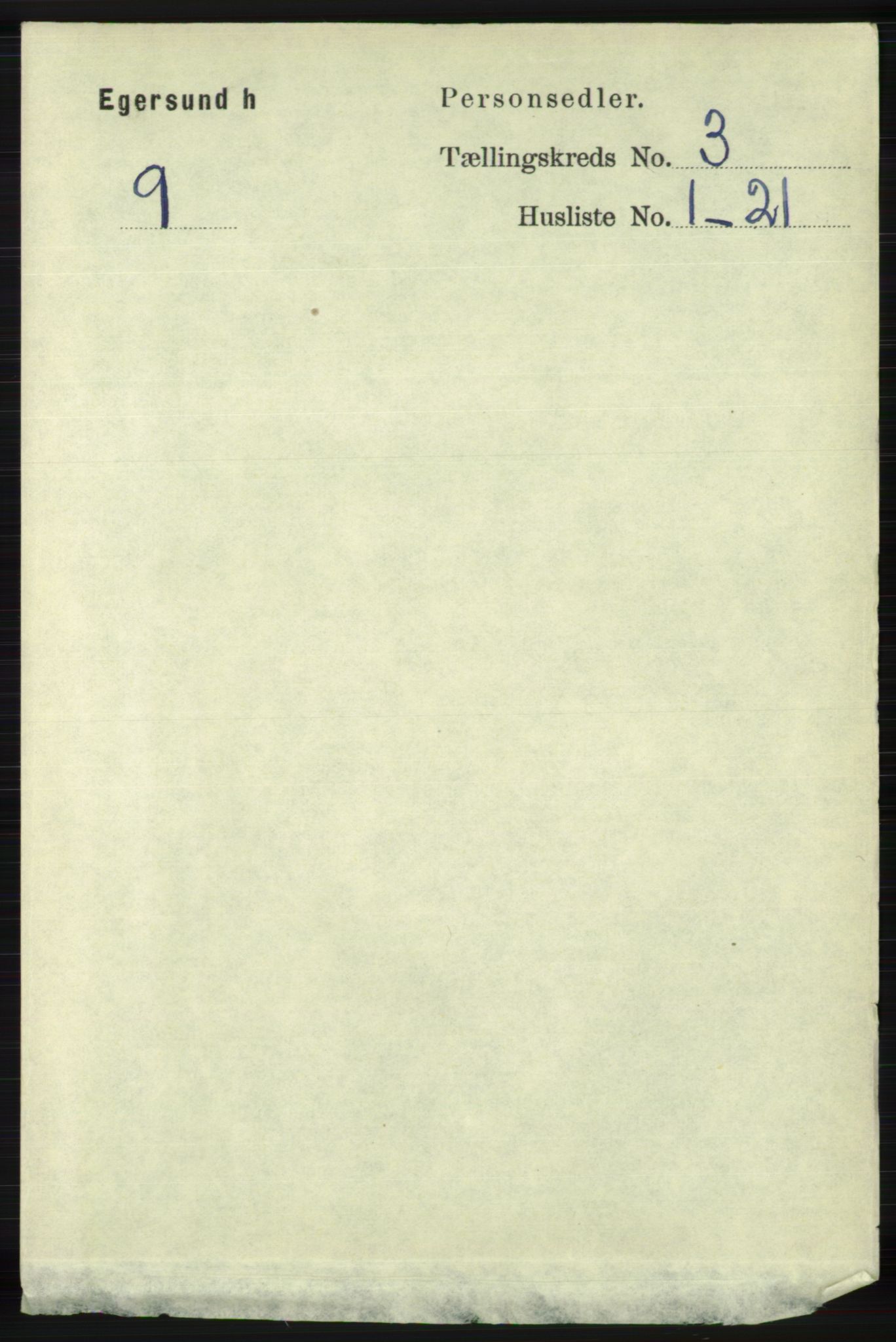 RA, 1891 census for 1116 Eigersund herred, 1891, p. 1054