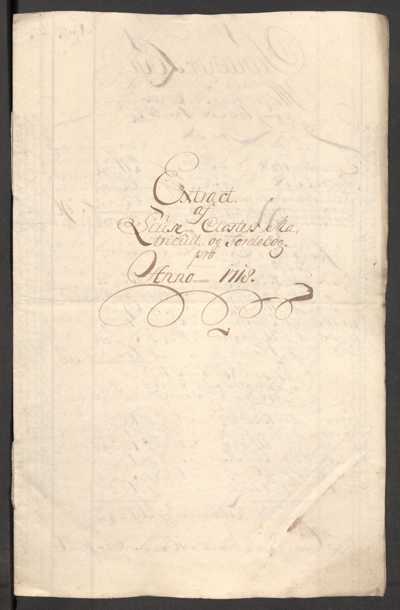 Rentekammeret inntil 1814, Reviderte regnskaper, Fogderegnskap, AV/RA-EA-4092/R50/L3160: Fogderegnskap Lyse kloster, 1710-1719, p. 449